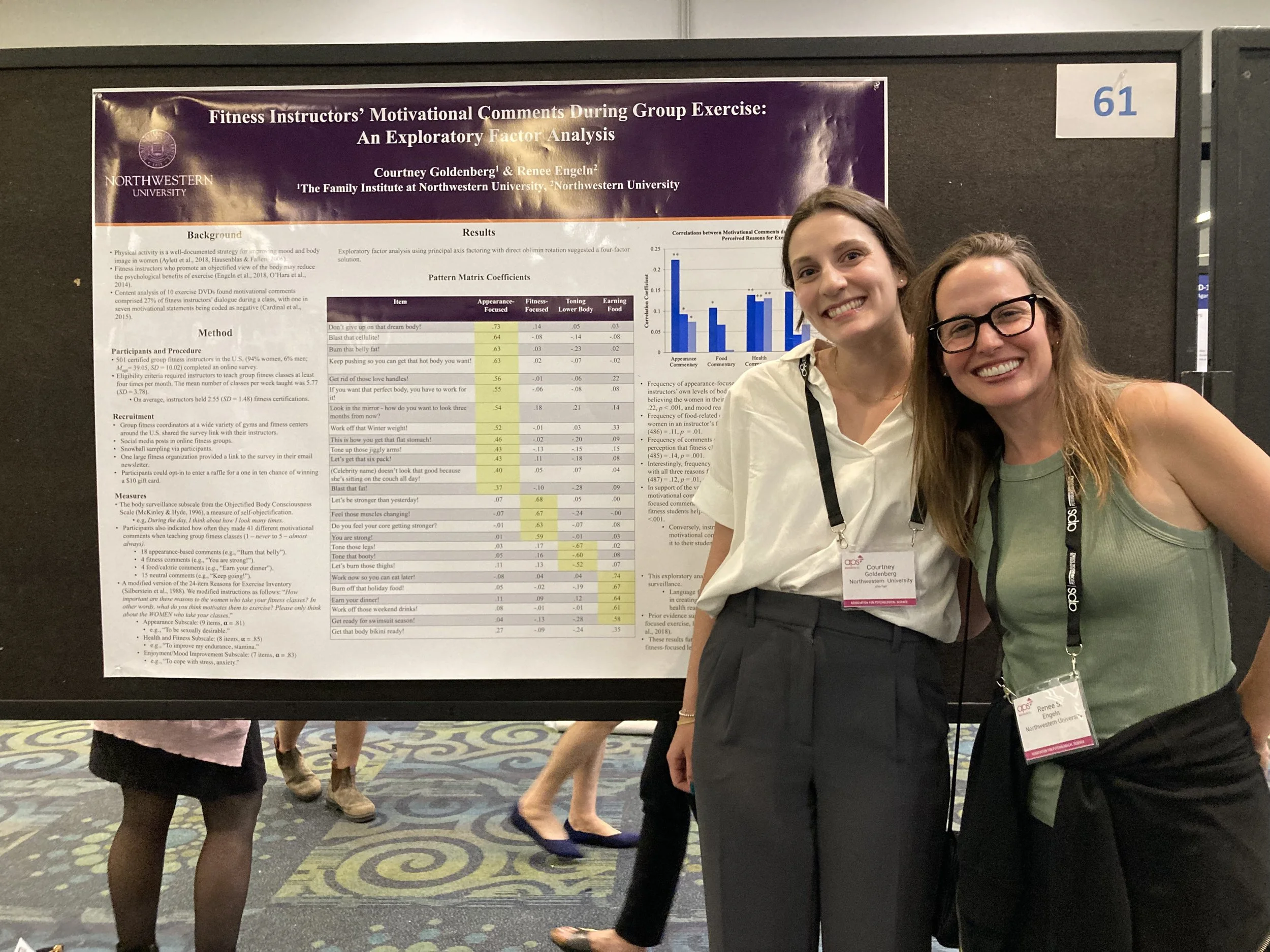 Courtney Goldenberg at APS (2023)