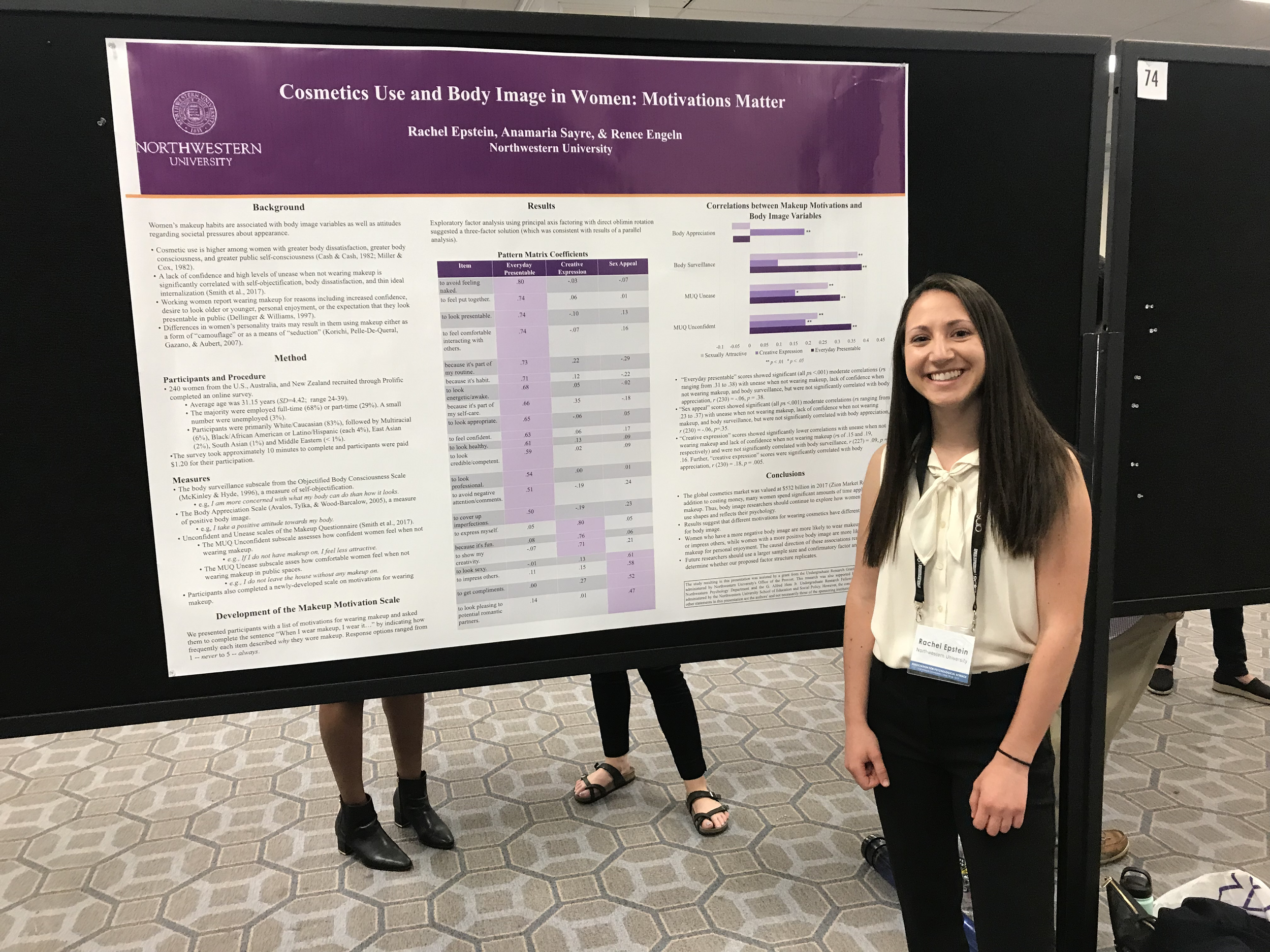 Rachel Epstein at APS (2019)