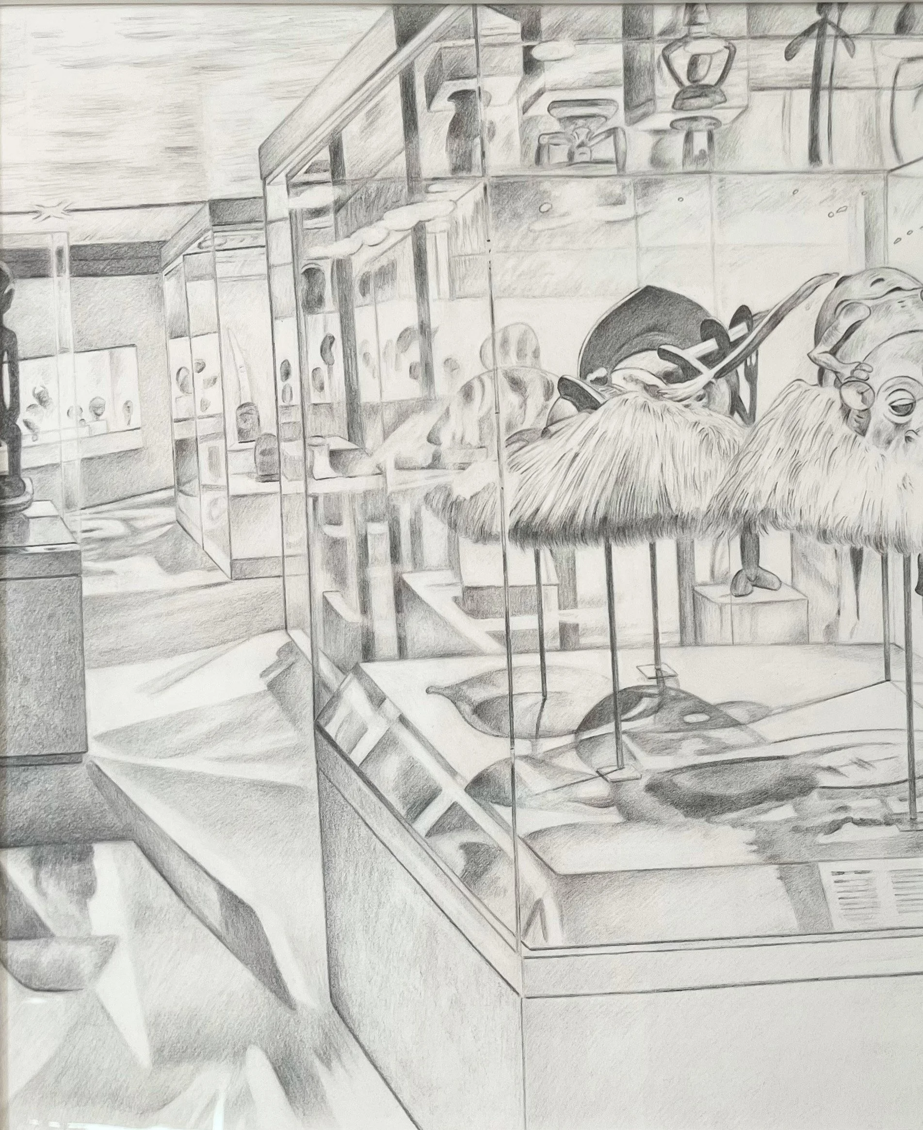 African Art Wing Met, detail