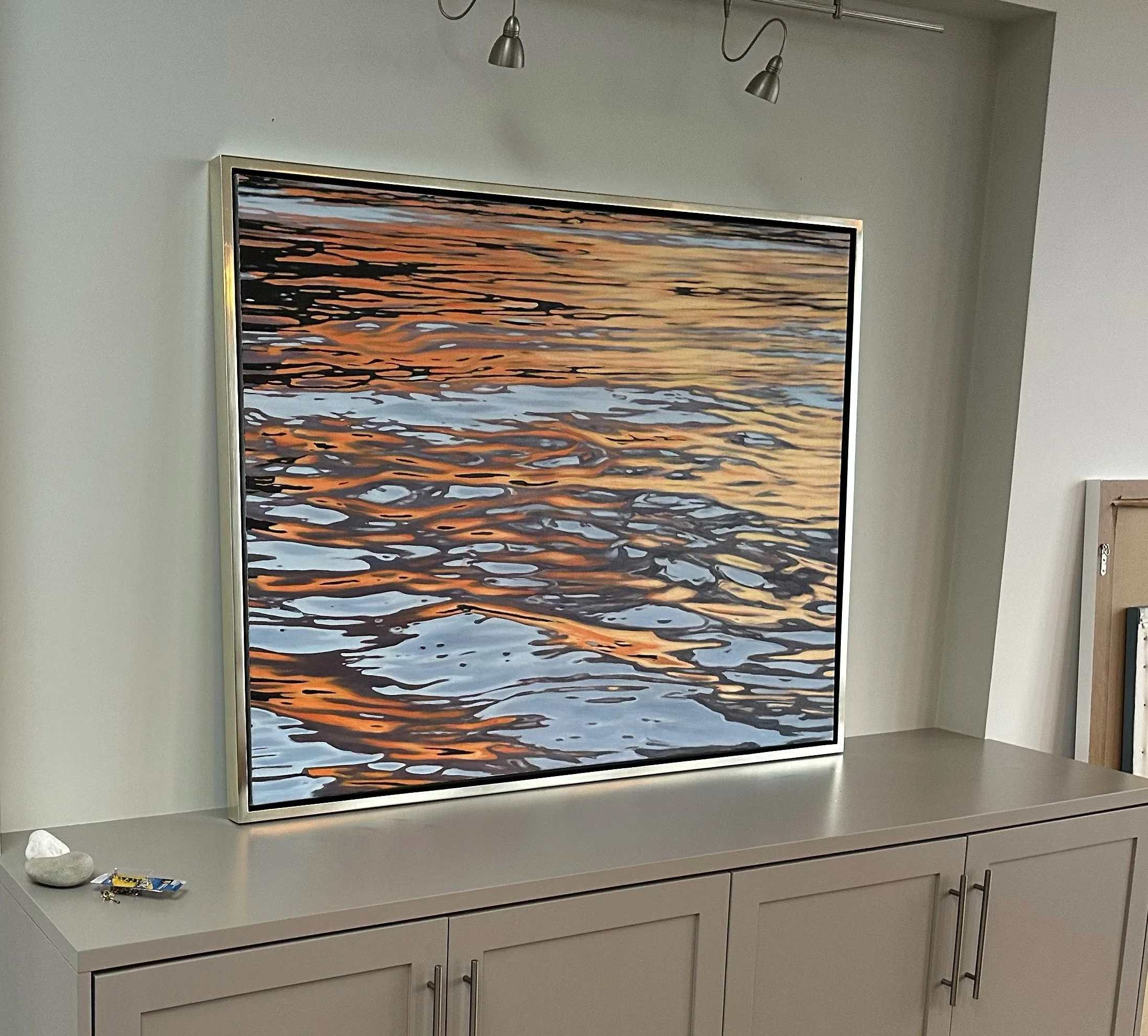 Nantucket Commission, oil on linen, 42 x 54"