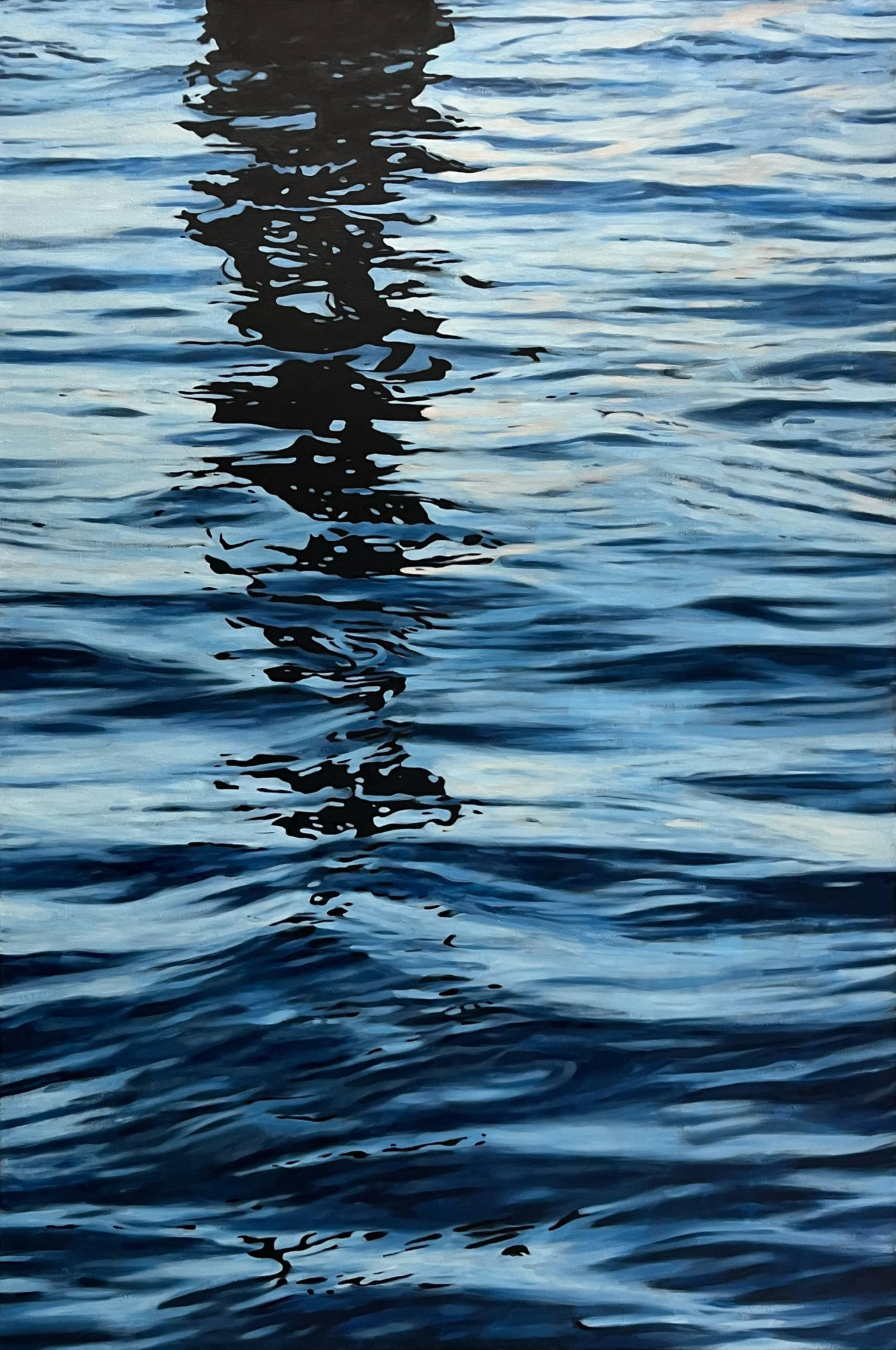 Reflections, 72 x 48", oil on linen