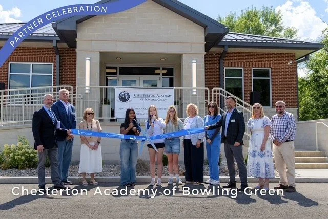 Chesterton Academy celebrates grand opening with ribbon cutting