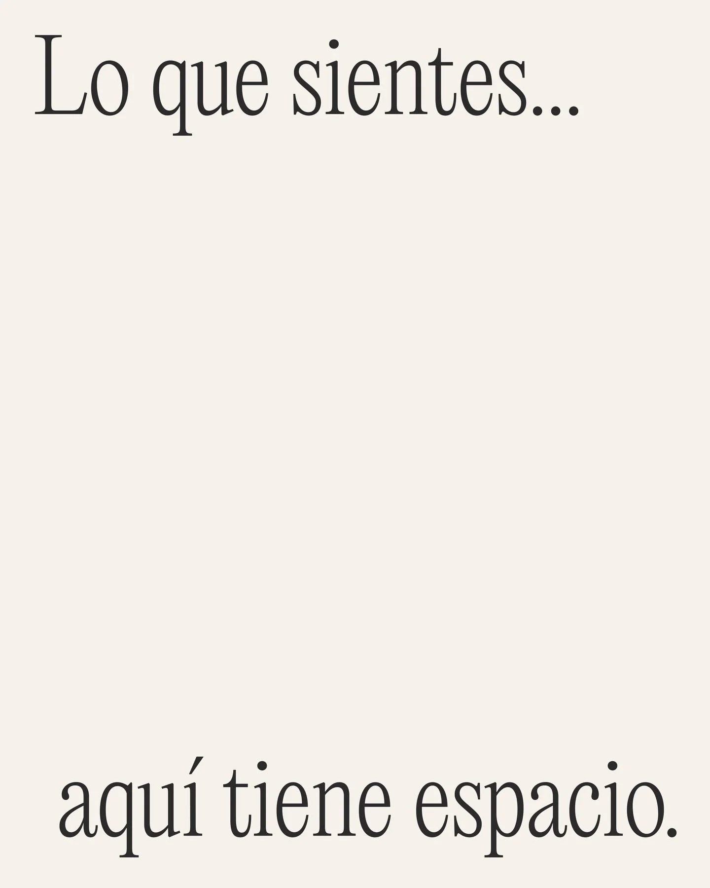 Lo que sientes&hellip; aqu&iacute; tiene espacio.

Sesiones 1:1 online y presencial

Si sientes que es el momento de habitar este espacio, escr&iacute;beme o entra en el enlace del perfil para conocer m&aacute;s sobre c&oacute;mo puedo acompa&ntilde;