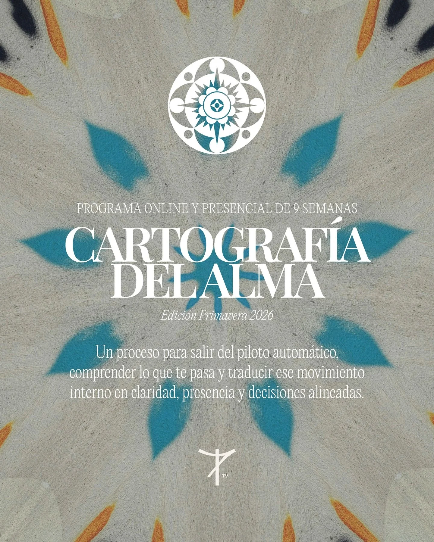 Plazas abiertas &mdash; Cartograf&iacute;a del Alma &middot; Edici&oacute;n Primavera 2026

Cartograf&iacute;a del Alma es un proceso guiado para acompa&ntilde;ar un momento muy concreto: cuando percibes que algo dentro de ti se est&aacute; moviendo 