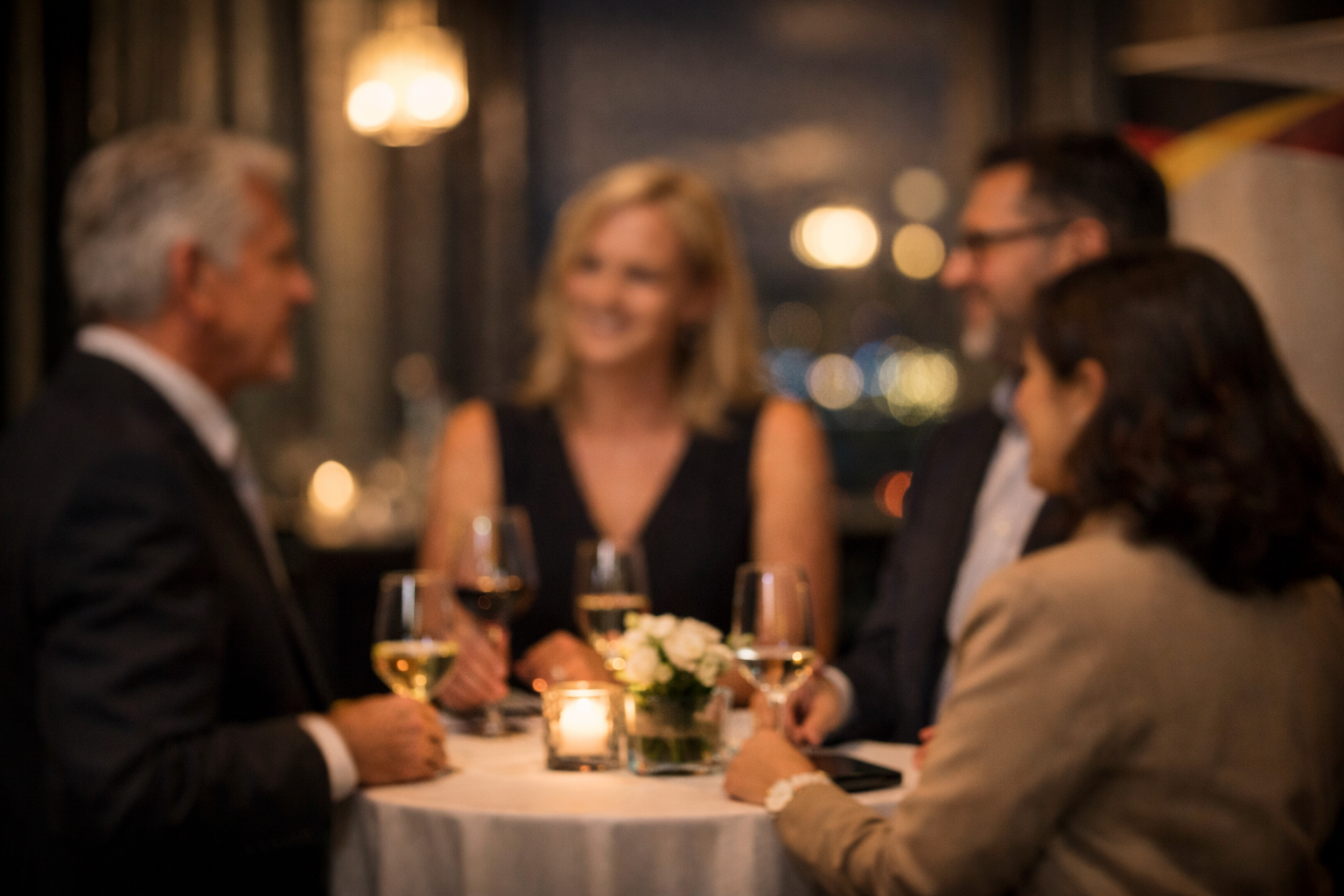 Szenario eines Netzwerkabends