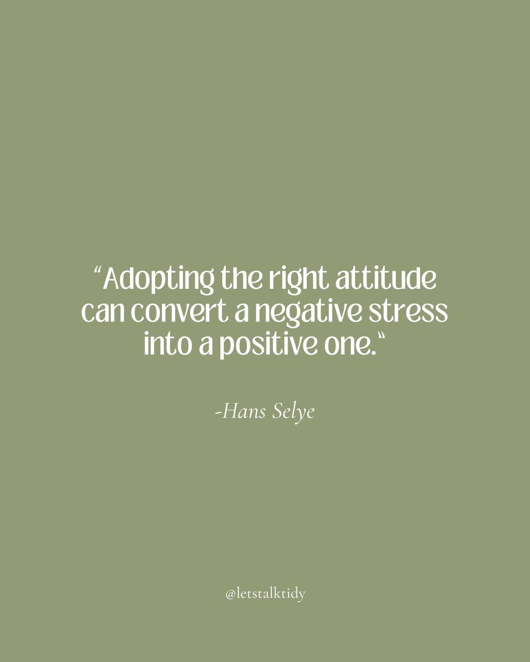 Stress Awareness Month