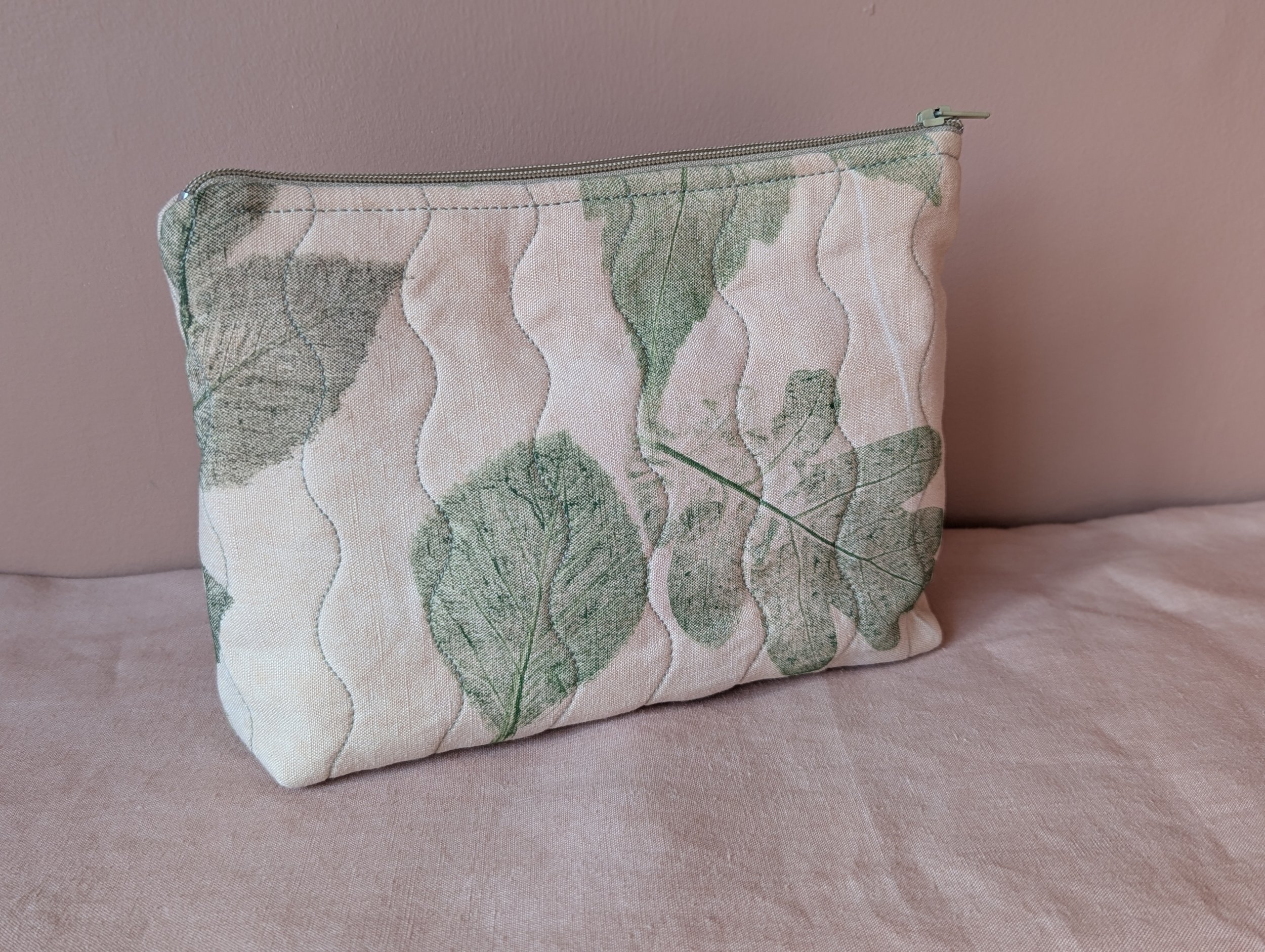Fallen Leaves Cosmetic Pouch- 1