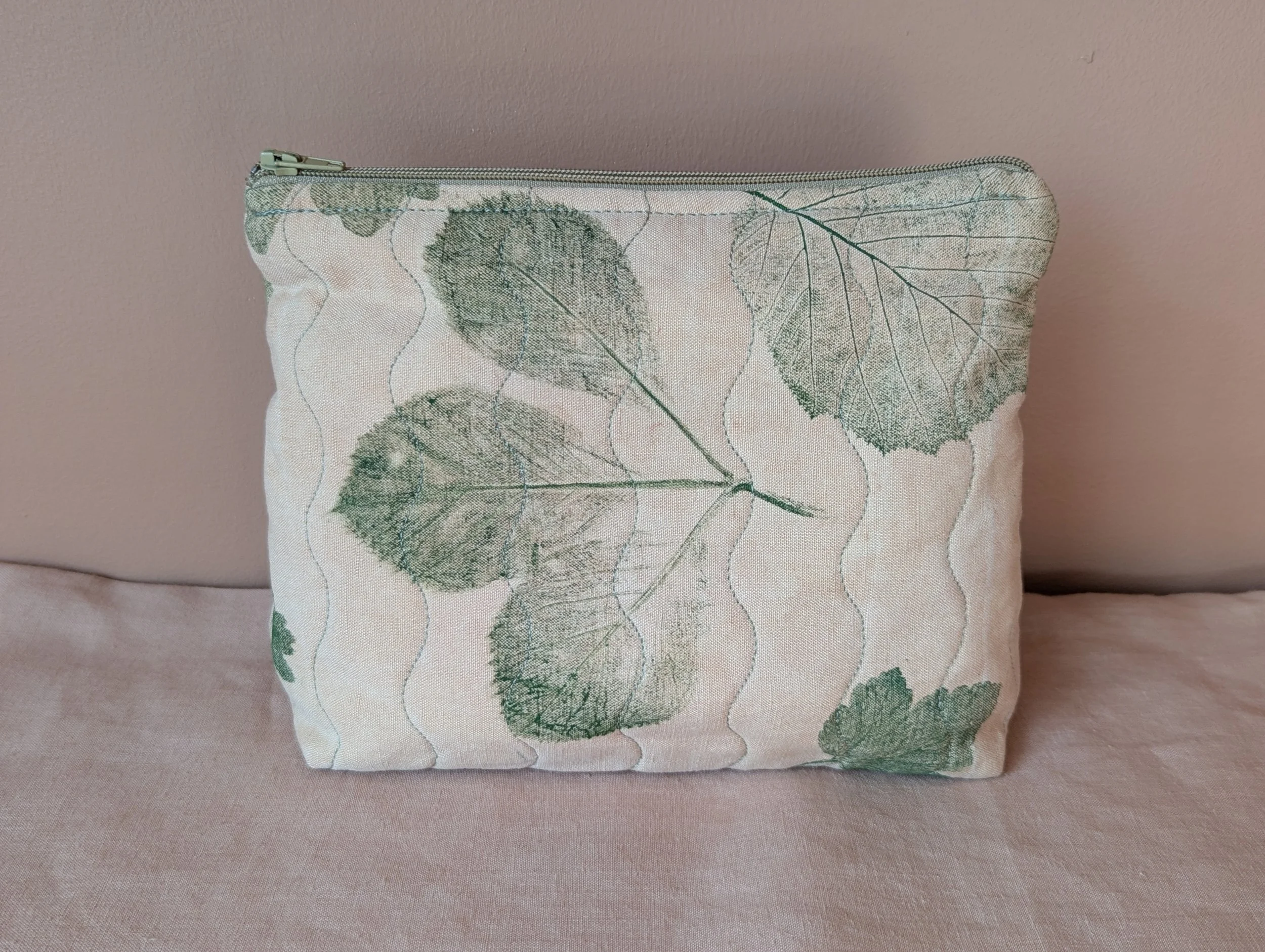 Fallen Leaves Cosmetic Pouch- 2
