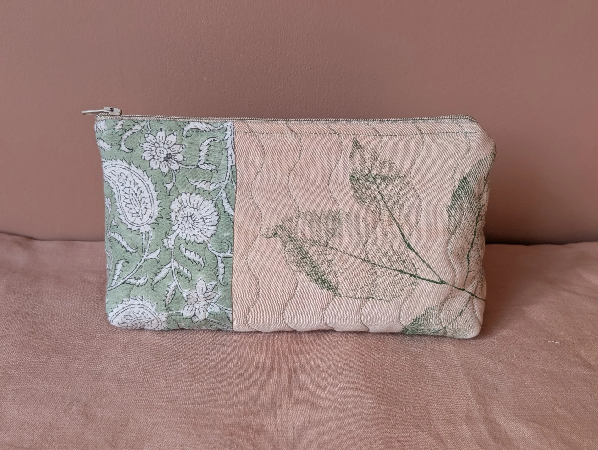 Double Print Cosmetic Pouch