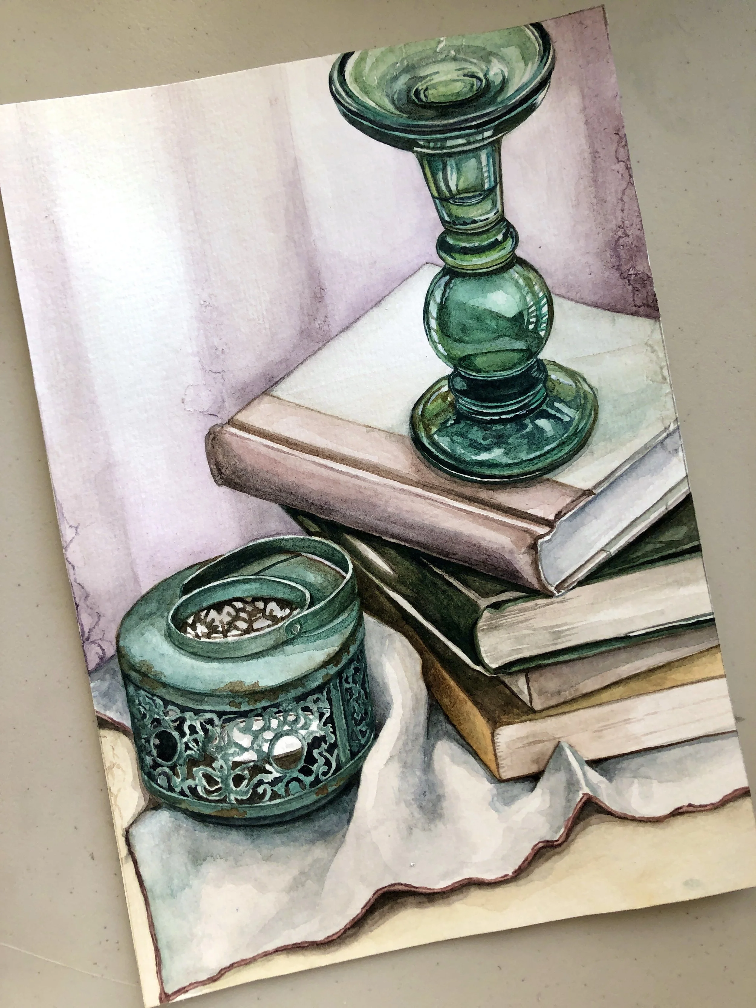 'Still Life', 2021, Watercolour on Paper