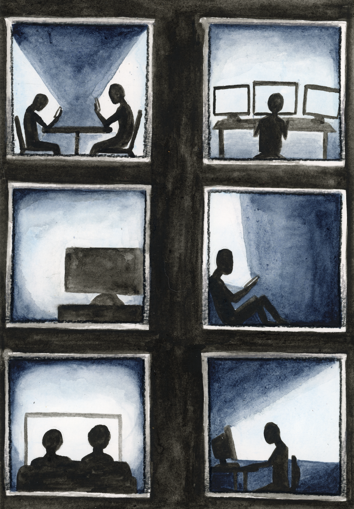 'People in Boxes'