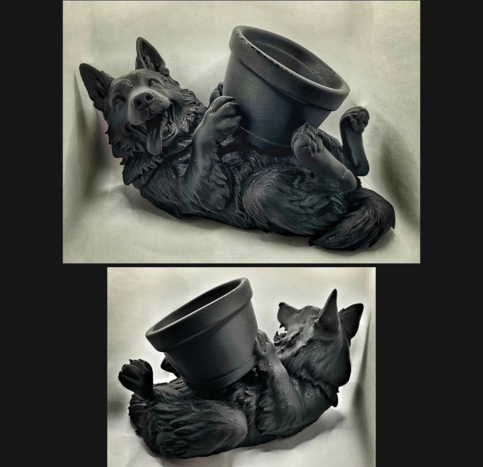 German Shepherd Planter