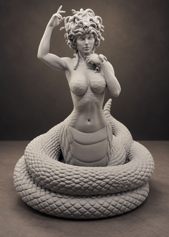 Medusa (Digital STL)