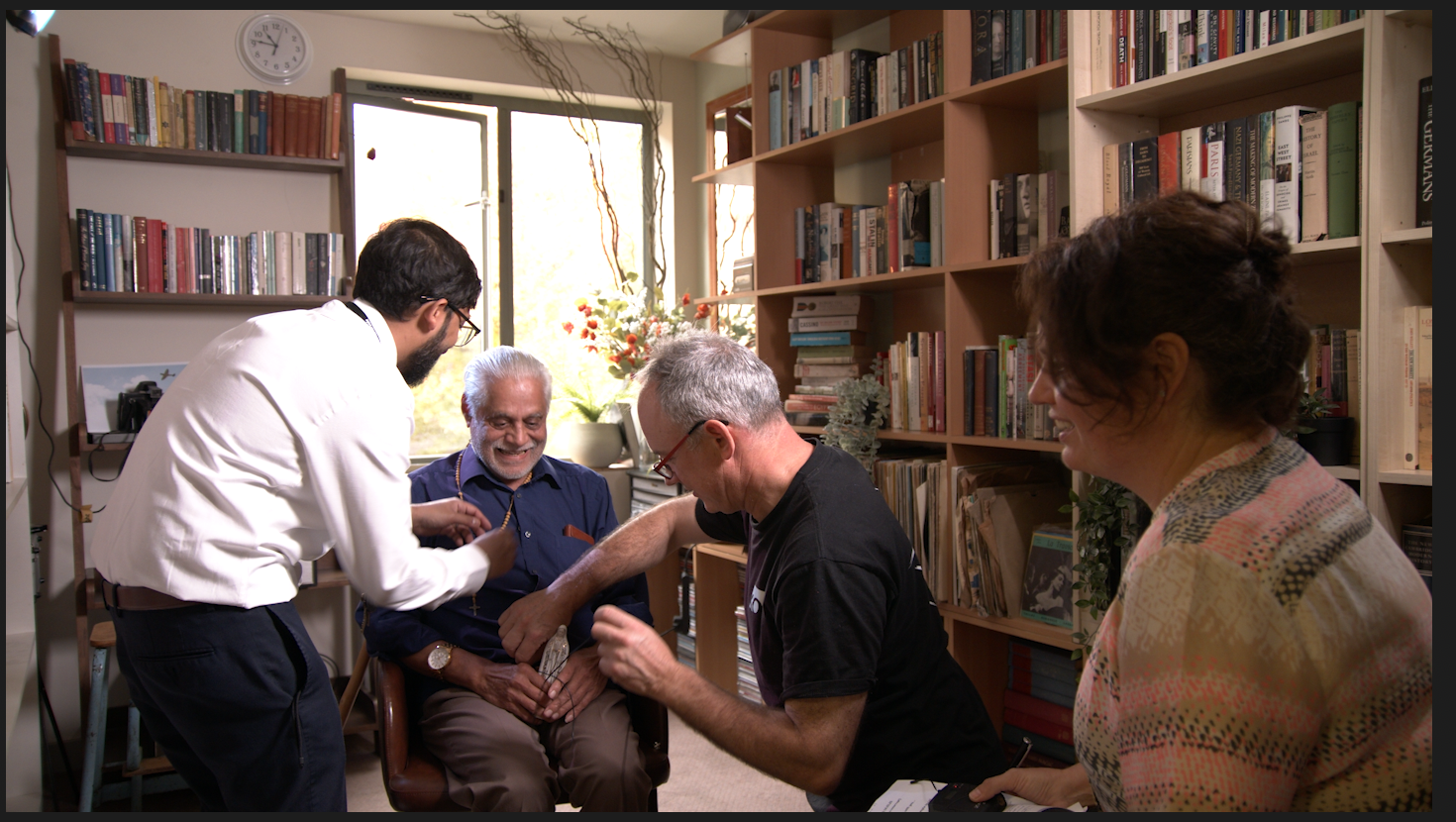 filming if fun and we put people at their ease when they commission a Legacy Film.  Care Homes really value the work of Two Friends Films and their films increase empathy and have great marketing potential