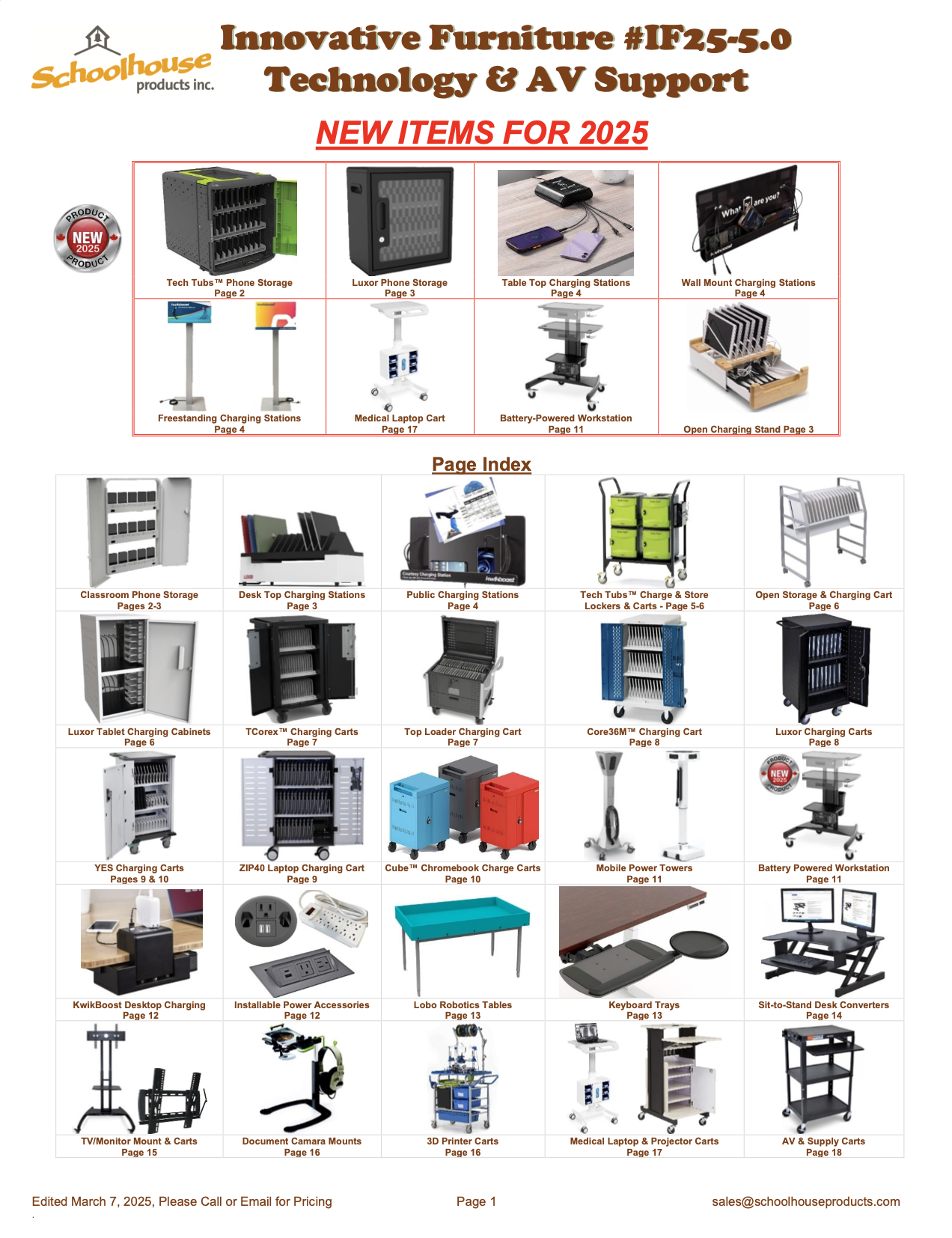 Tech &amp; AV Support Furniture