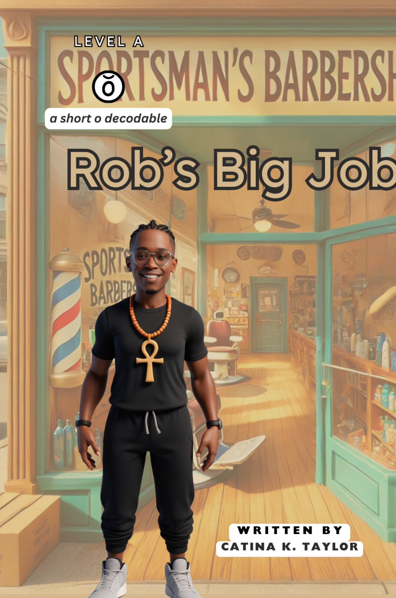Rob's Big Job (a short o decodable)