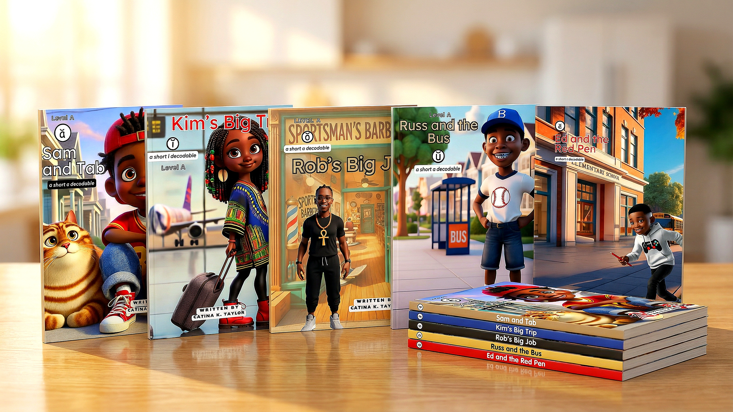 Decodable Book Covers