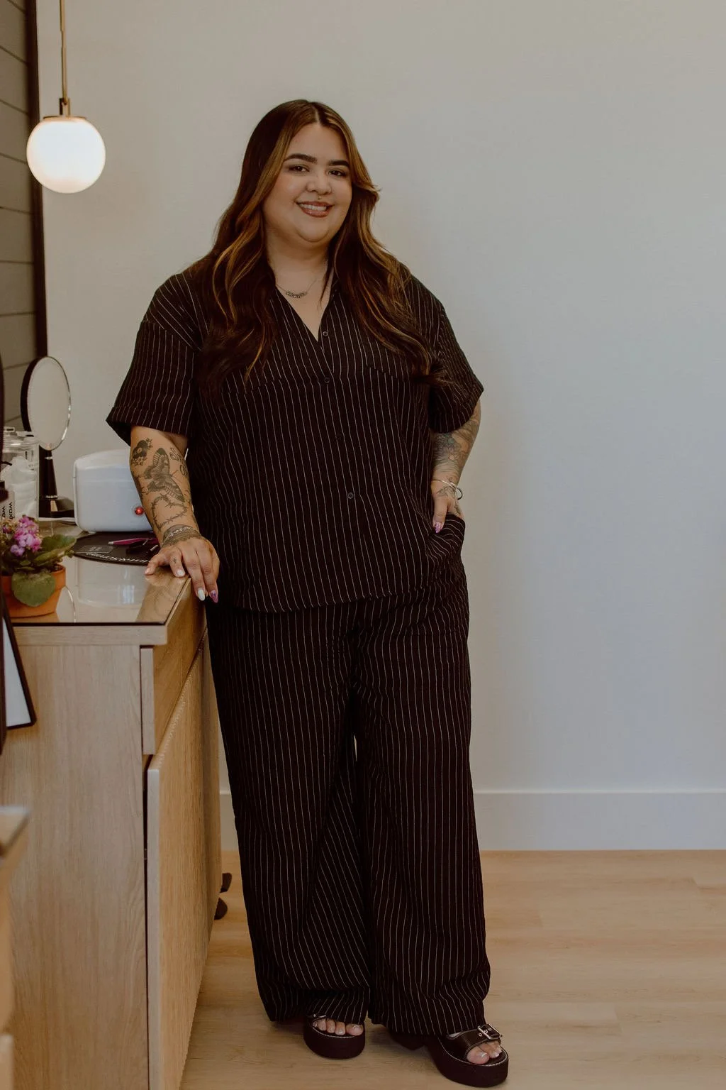 Beauty professionals at Central Coast Esthetics in Orcutt, CA offering waxing, lash lifts, spray tans, and brow services