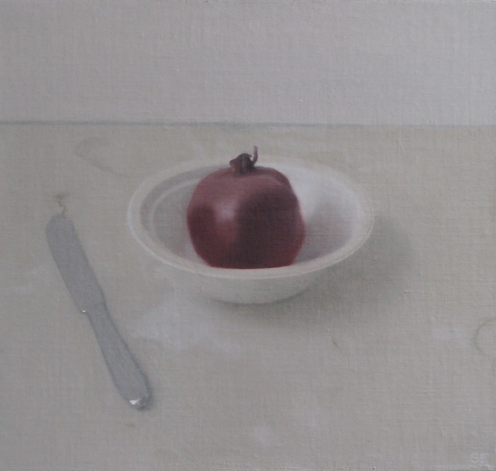 Pomegranate, 2007, 14 x 15”