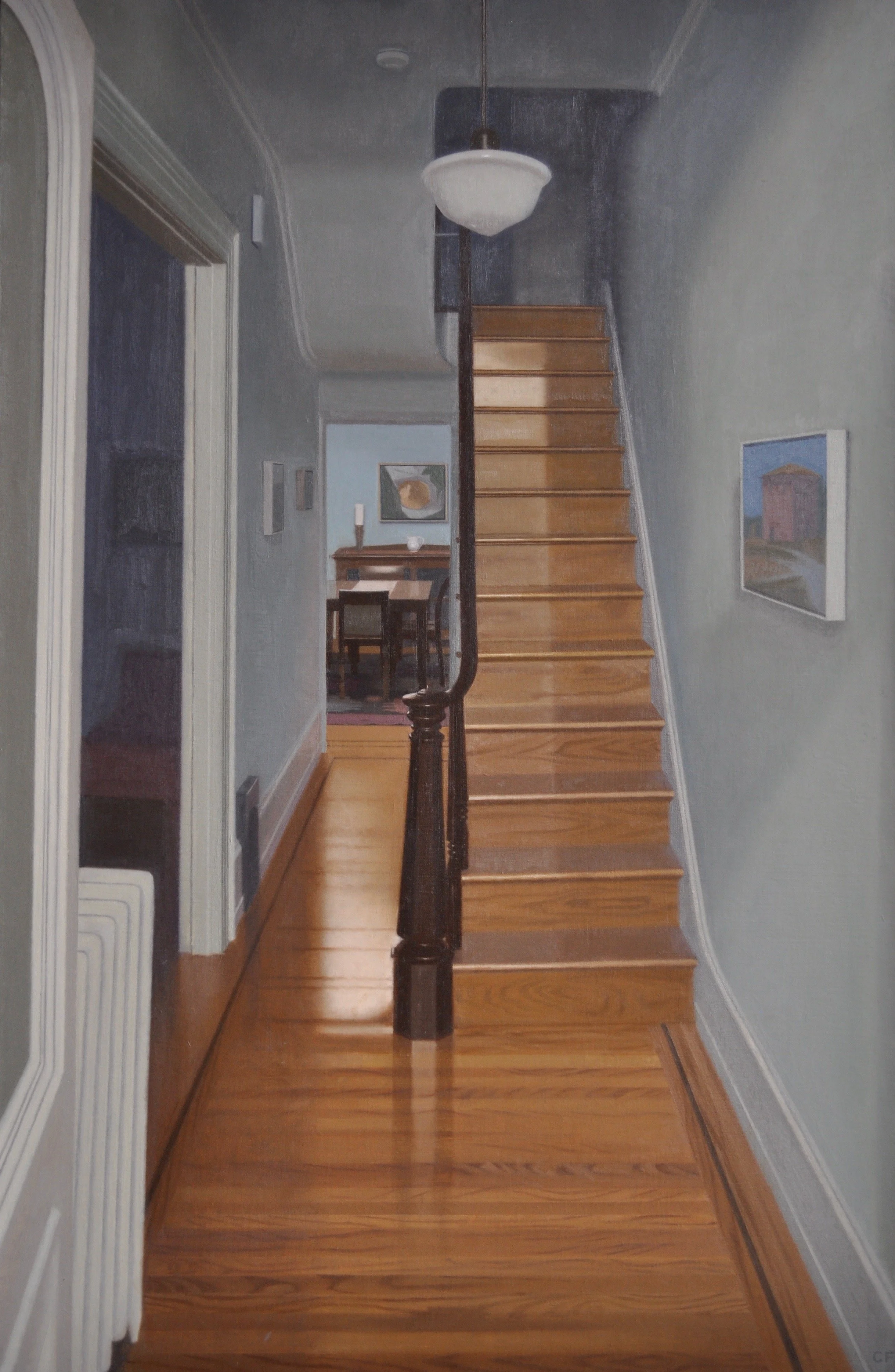 From the Foyer, 2010, 34 x 52”