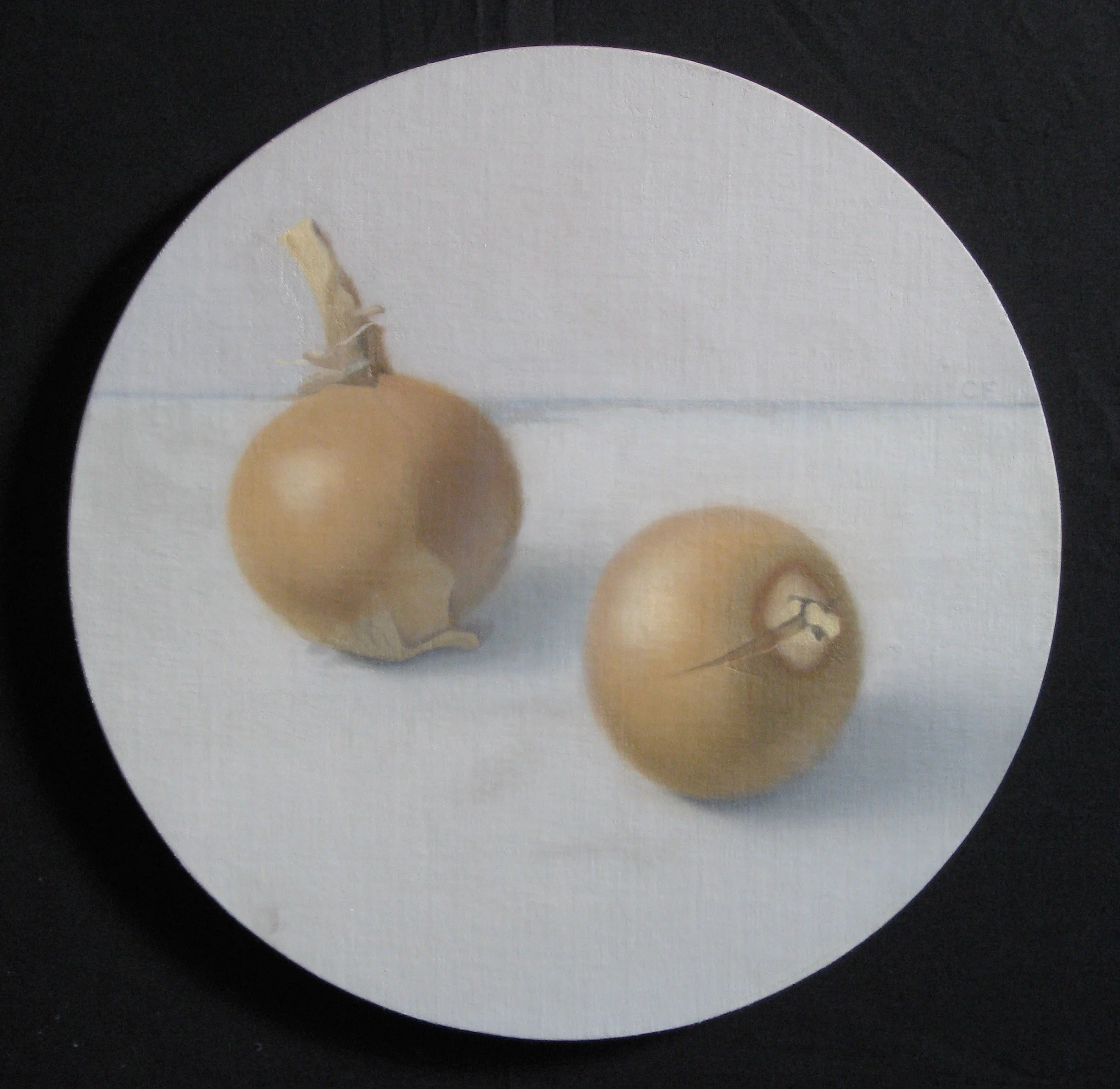 Two Onions, 2007, 13”