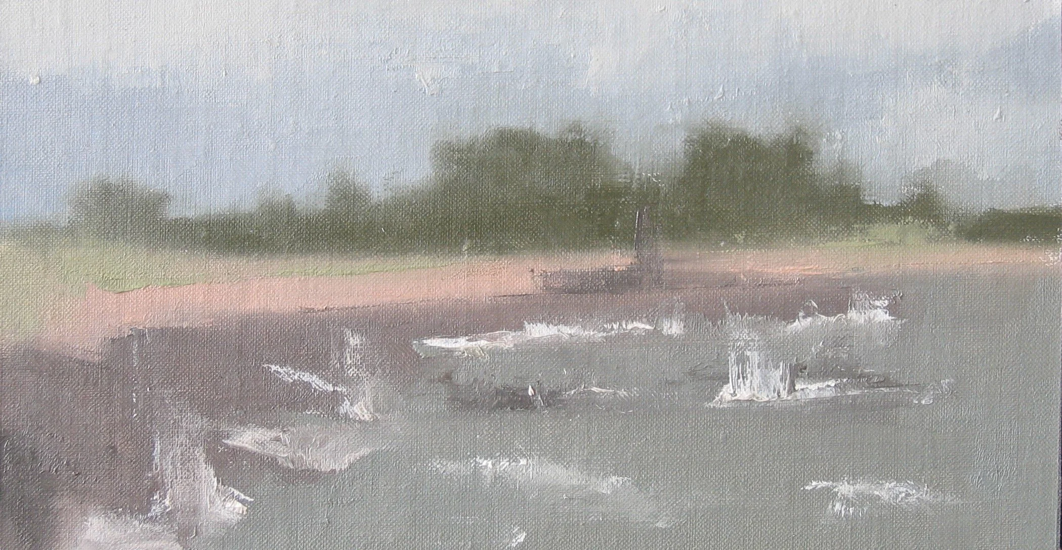 Breakwater, 2005, 6 x 11.5”