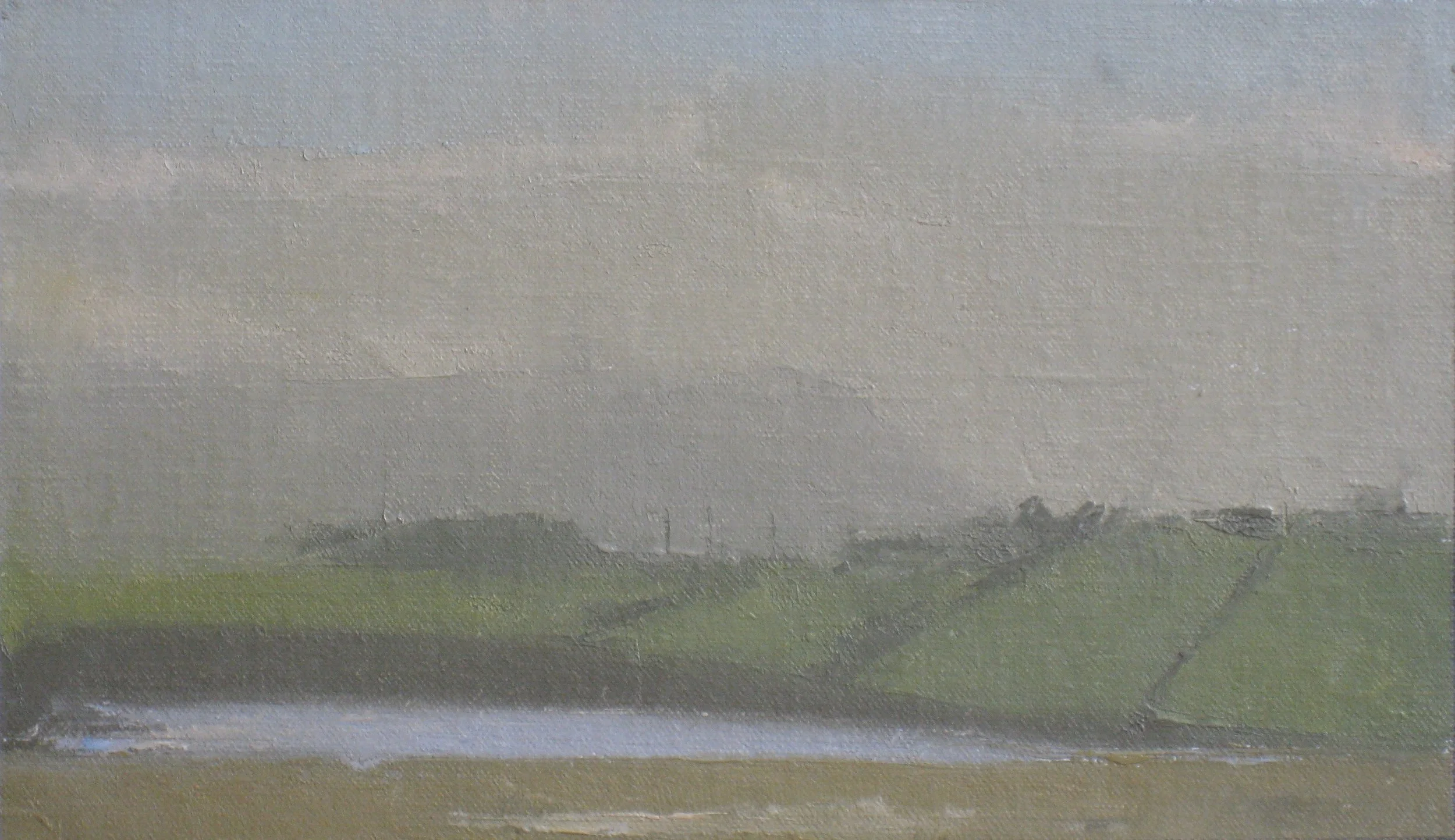 Towards Broadhaven, 2007, 6 x 10.5”