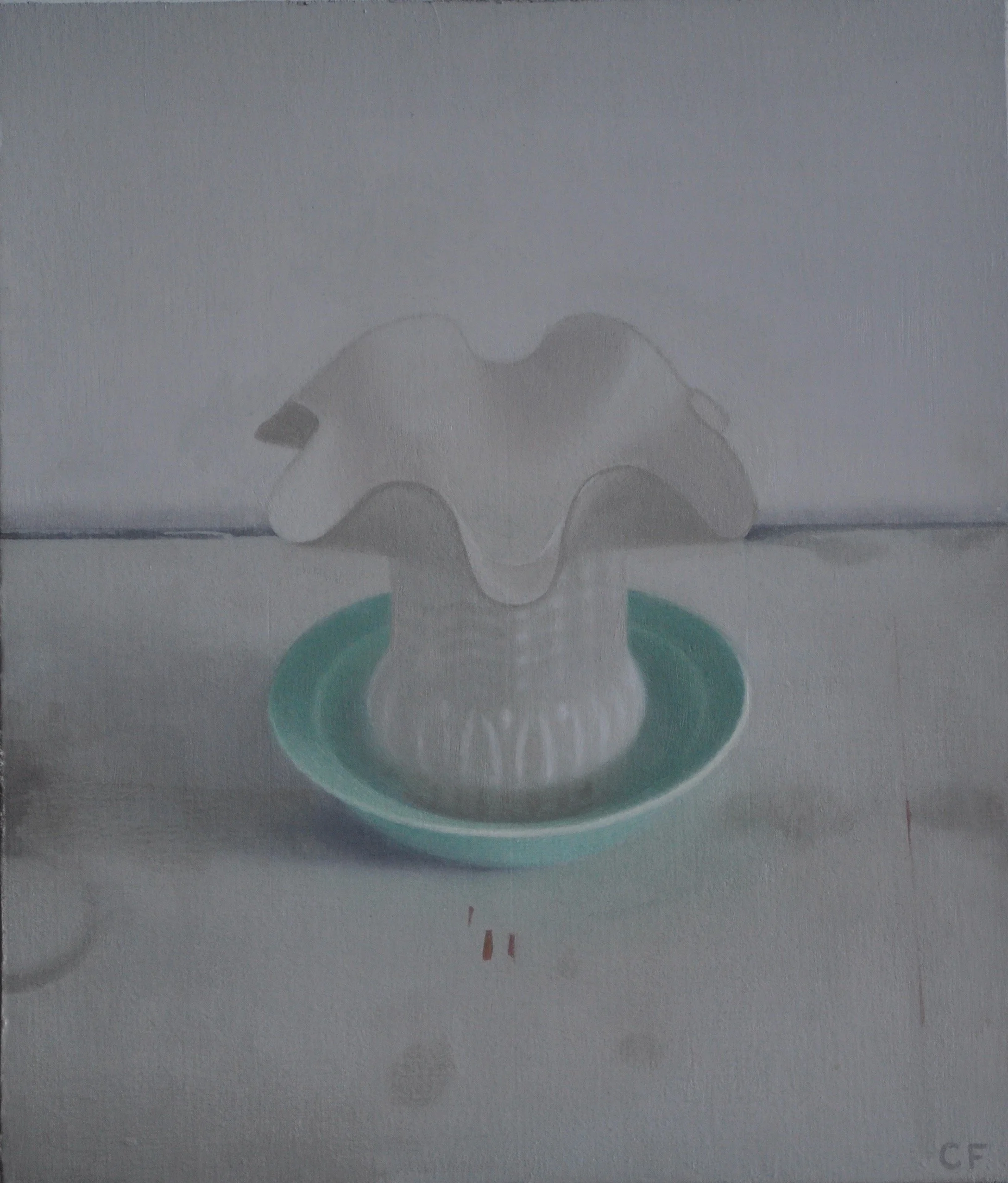 Bowl and Lampshade, 2009, 12 x 14”