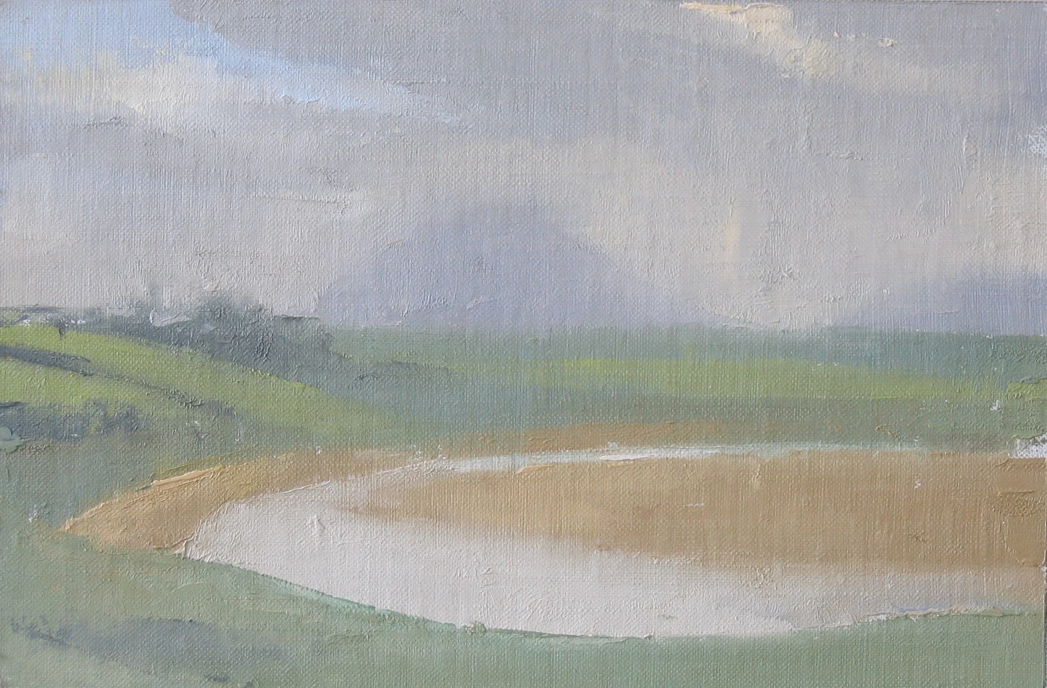 Lackan Strand, 2005, 6 x 10.5”