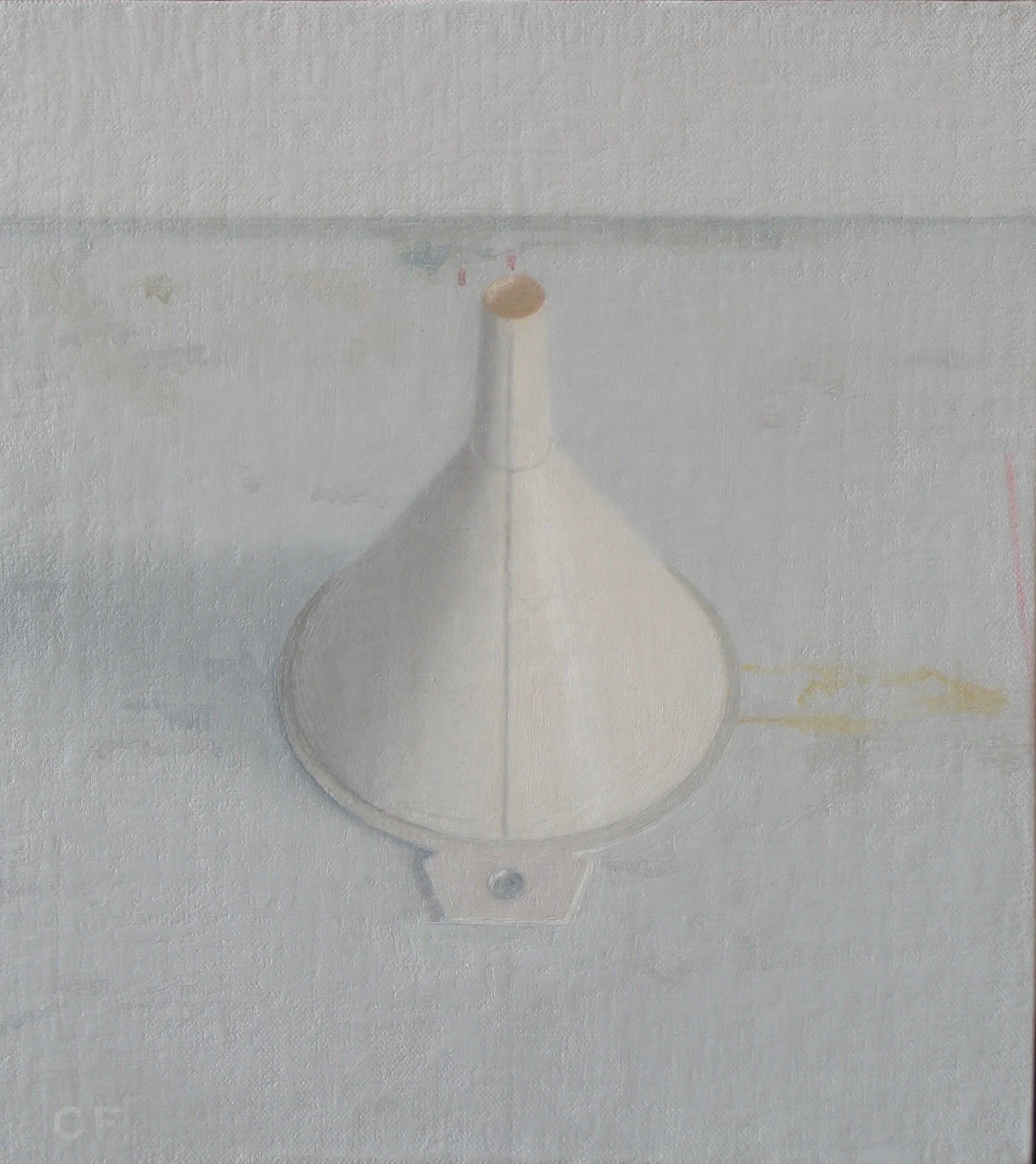 White Funnel #2, 2006, 7.5 x 8”