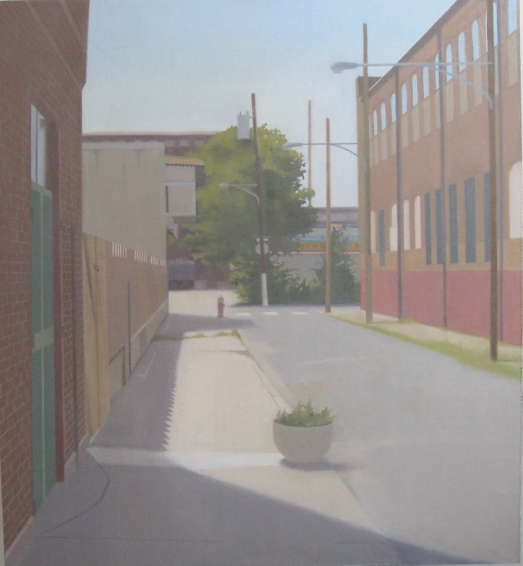 Alter Street, 2007, 38 x 41”