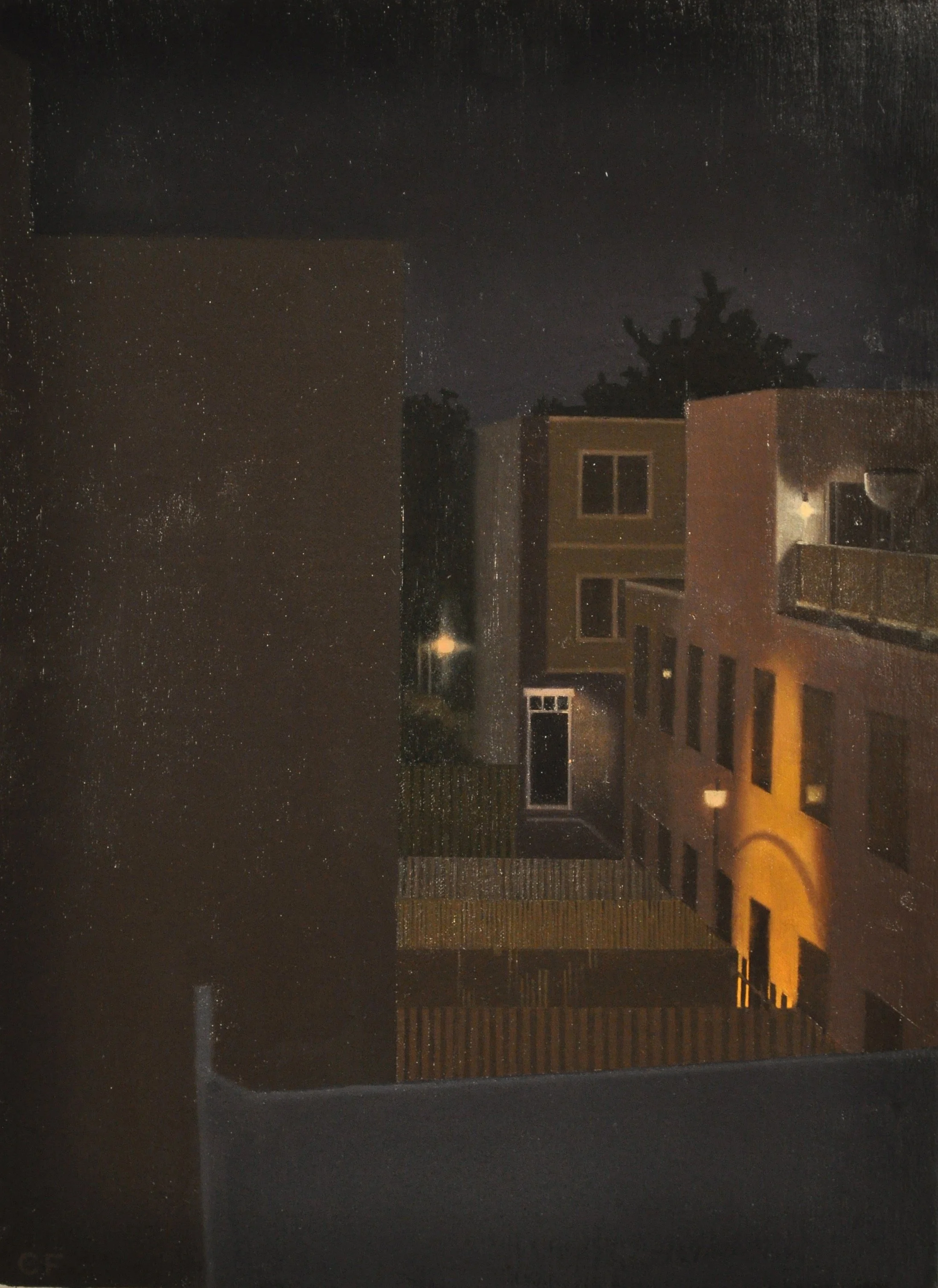 Night View from the Studio, 2011