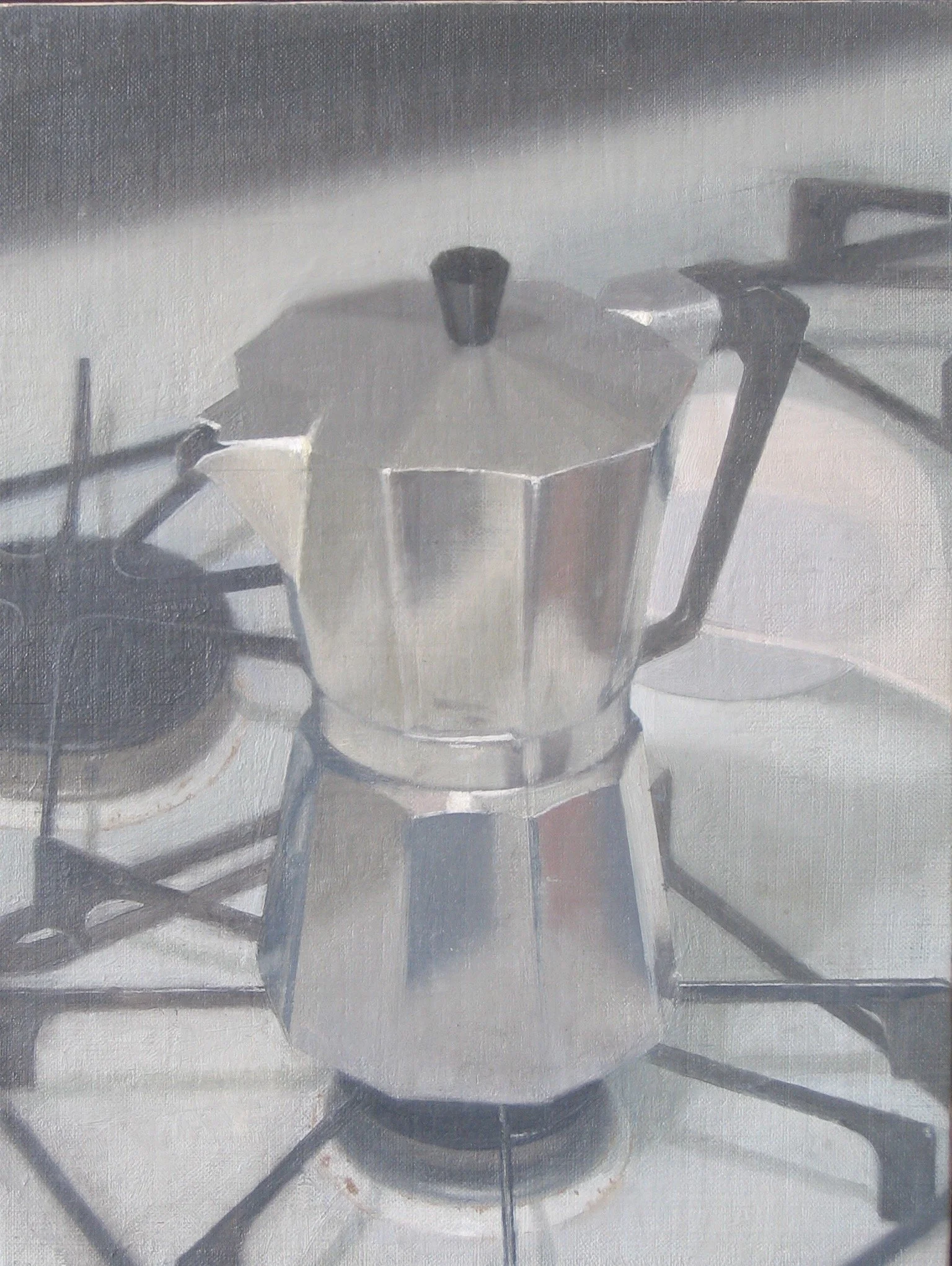 Espresso Maker, 2005, 9 x 12”