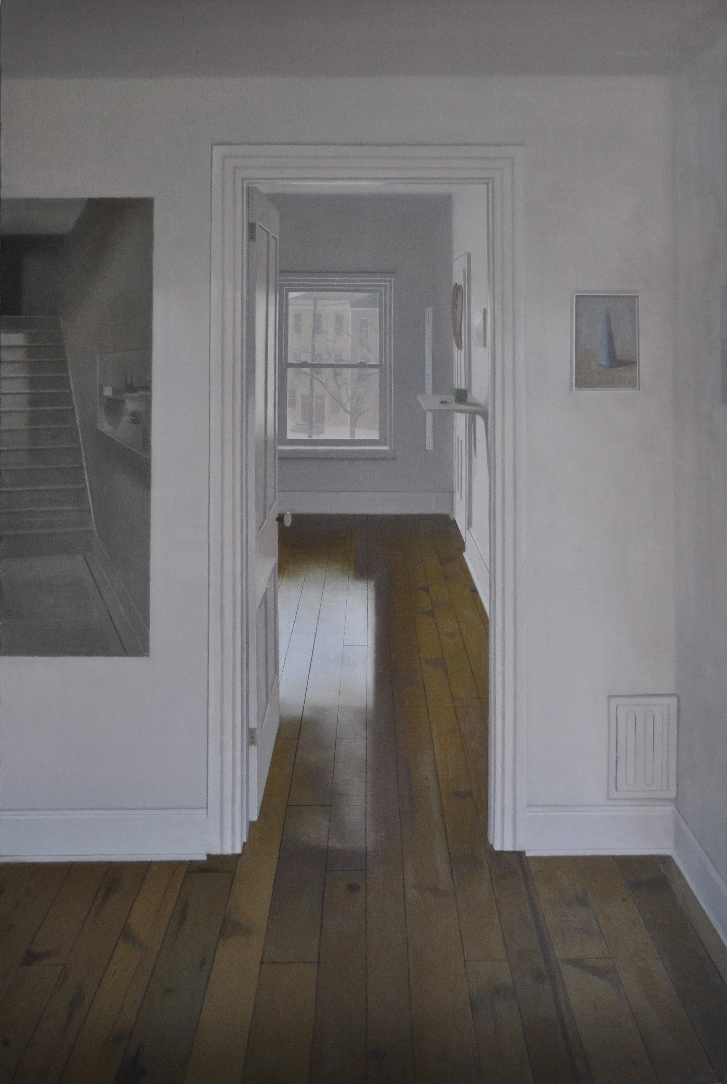 Studio Door #3, 2009, 40 x 60”