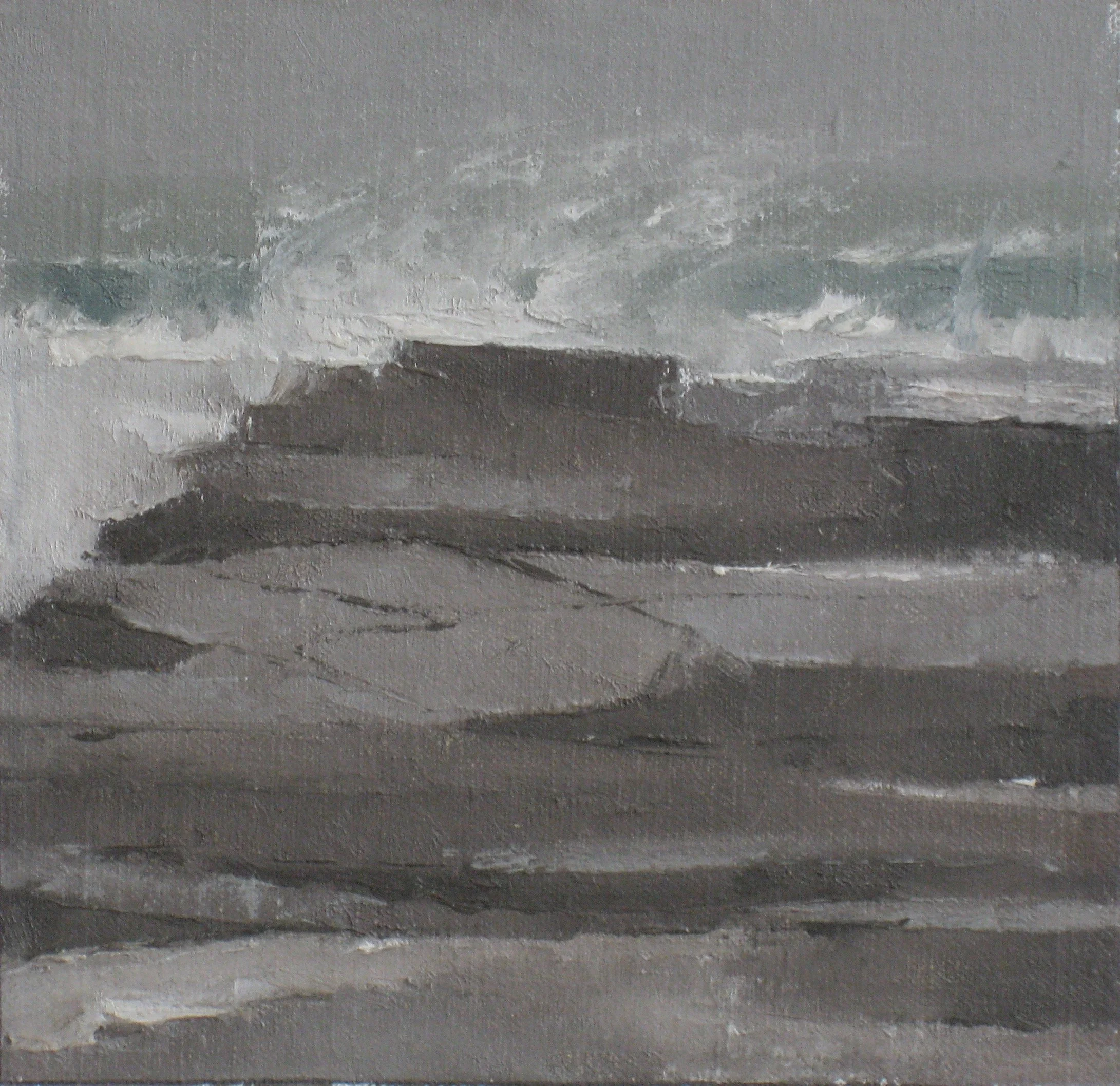 Heavy Seas #2, 2007, 7 x 7.5”