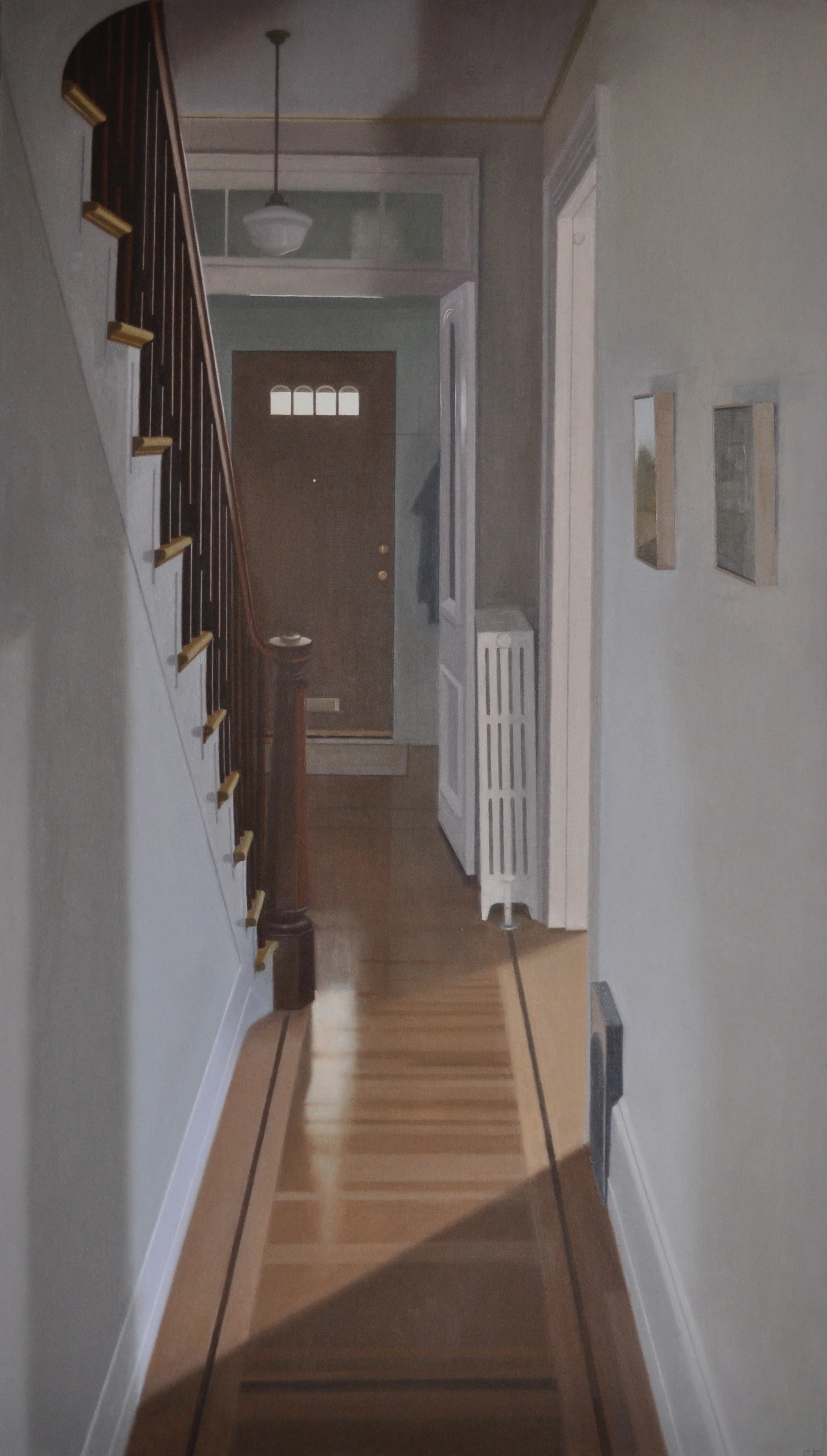 Towards the Foyer, 2010, 40 x 70”