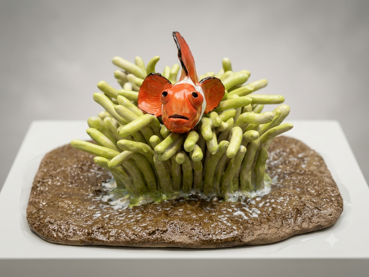 Ceramic Clown Fish