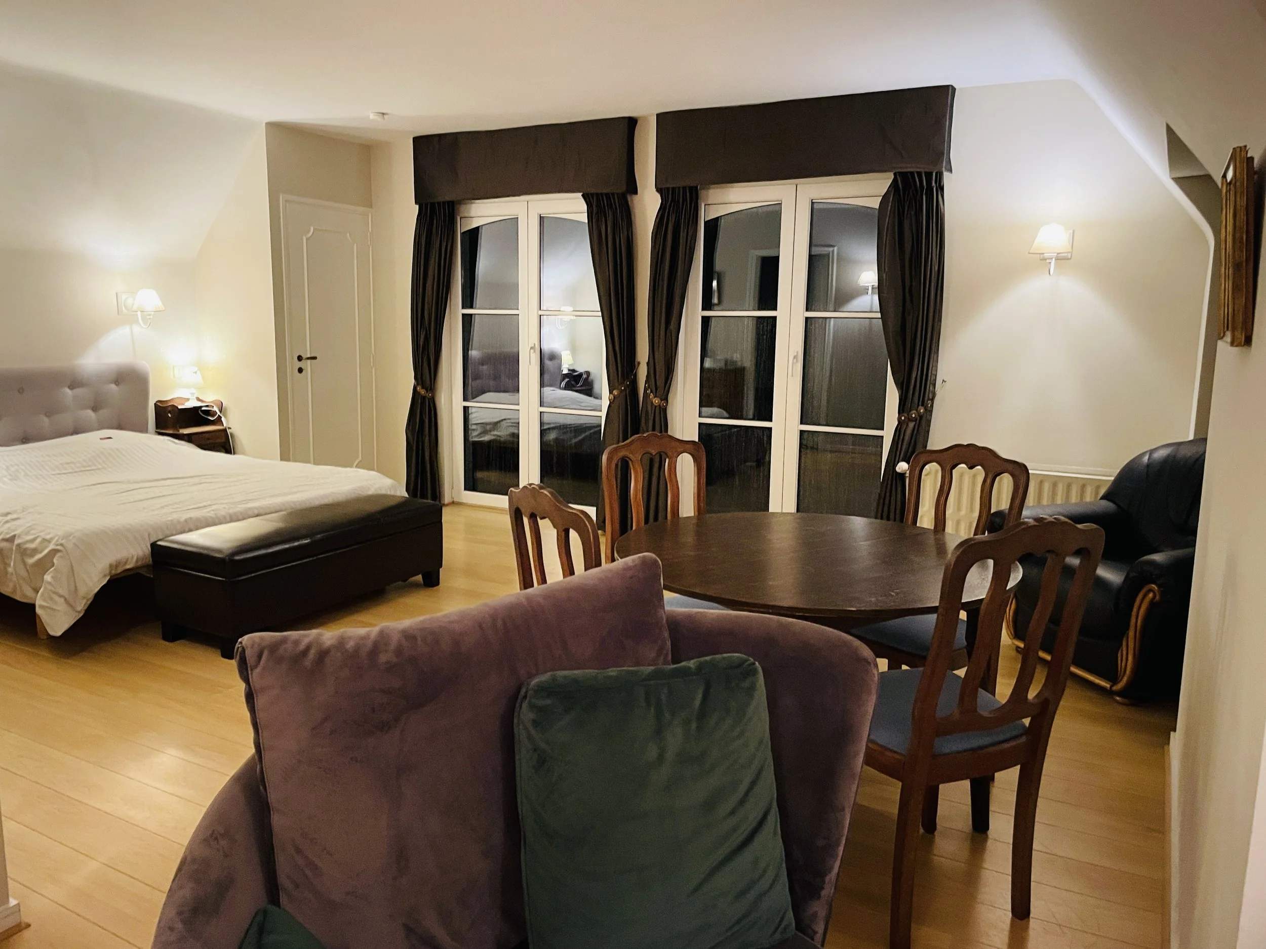 La kingroom avec son lit kingsize