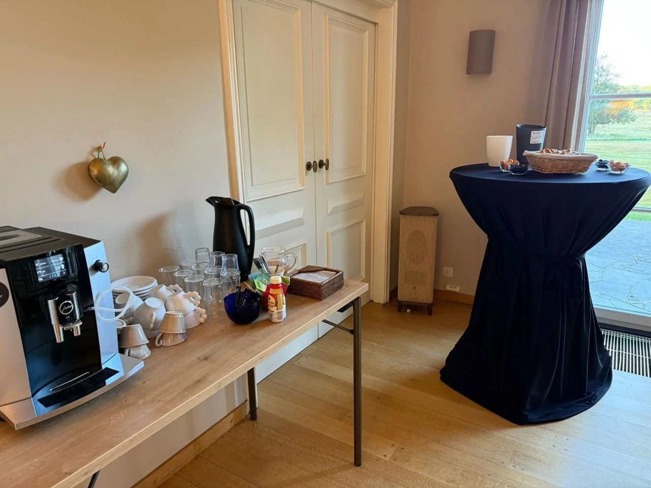 Accueil petit déjeuner