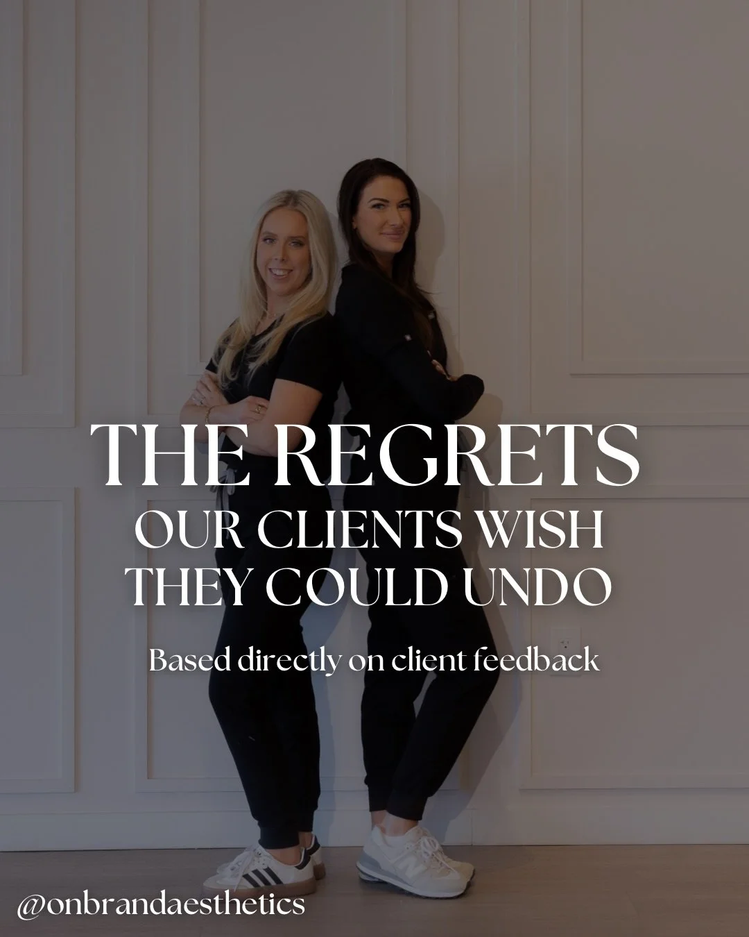 Most clients don&rsquo;t regret aesthetic treatments, they regret how they approached them.

The common theme?
No plan.

At On Brand, we do things differently.
Every client receives a customized treatment + skincare cheat sheet built around you - you