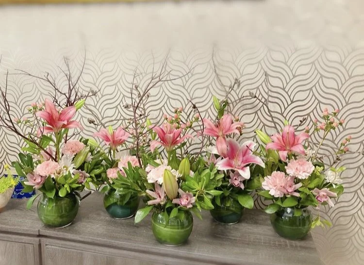 Dinner Party Center Pieces 