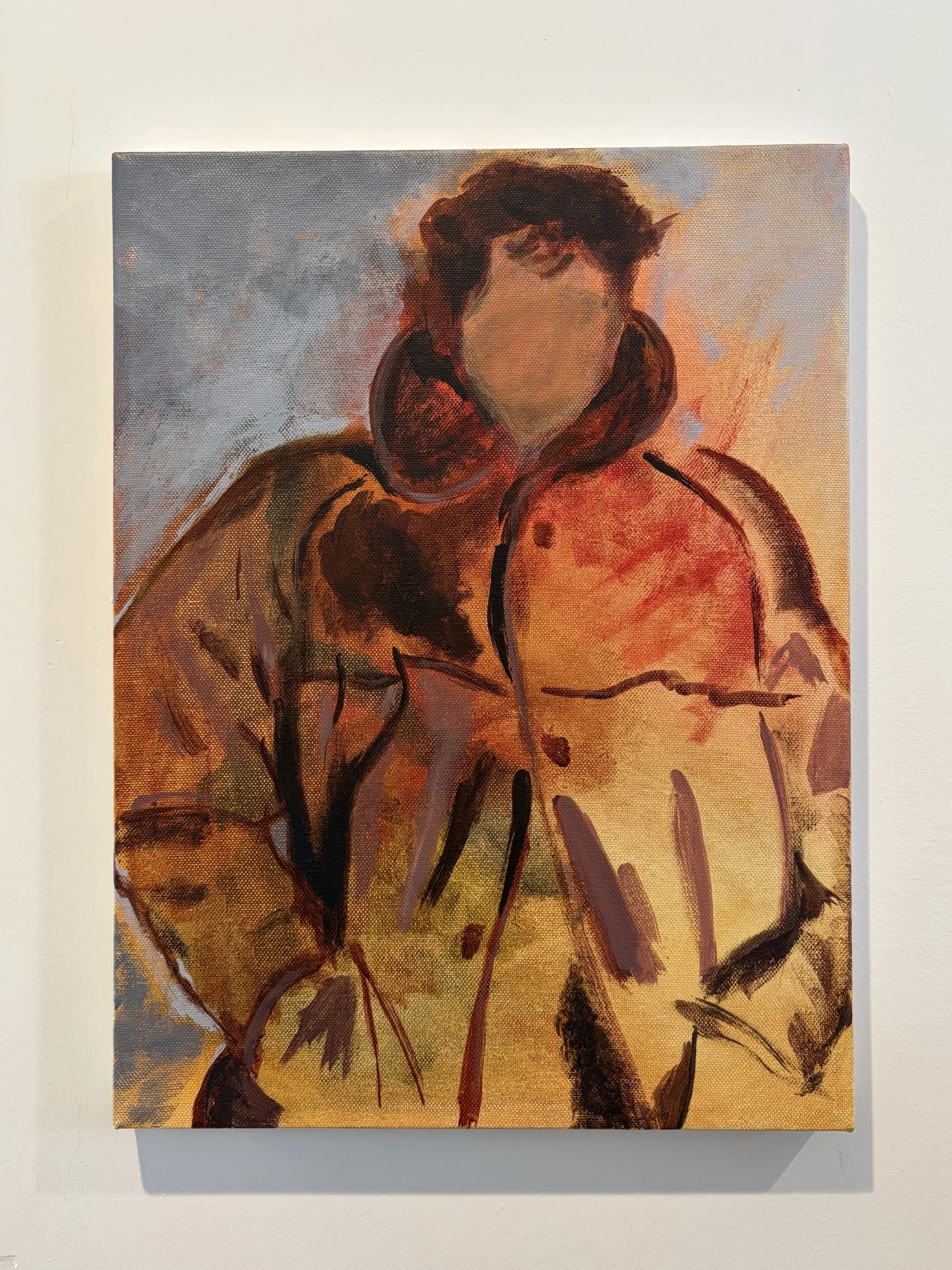 Coat by Atlantic, 2026
Acrylic on canvas
14 × 11 in. (35.6 × 27.9 cm)