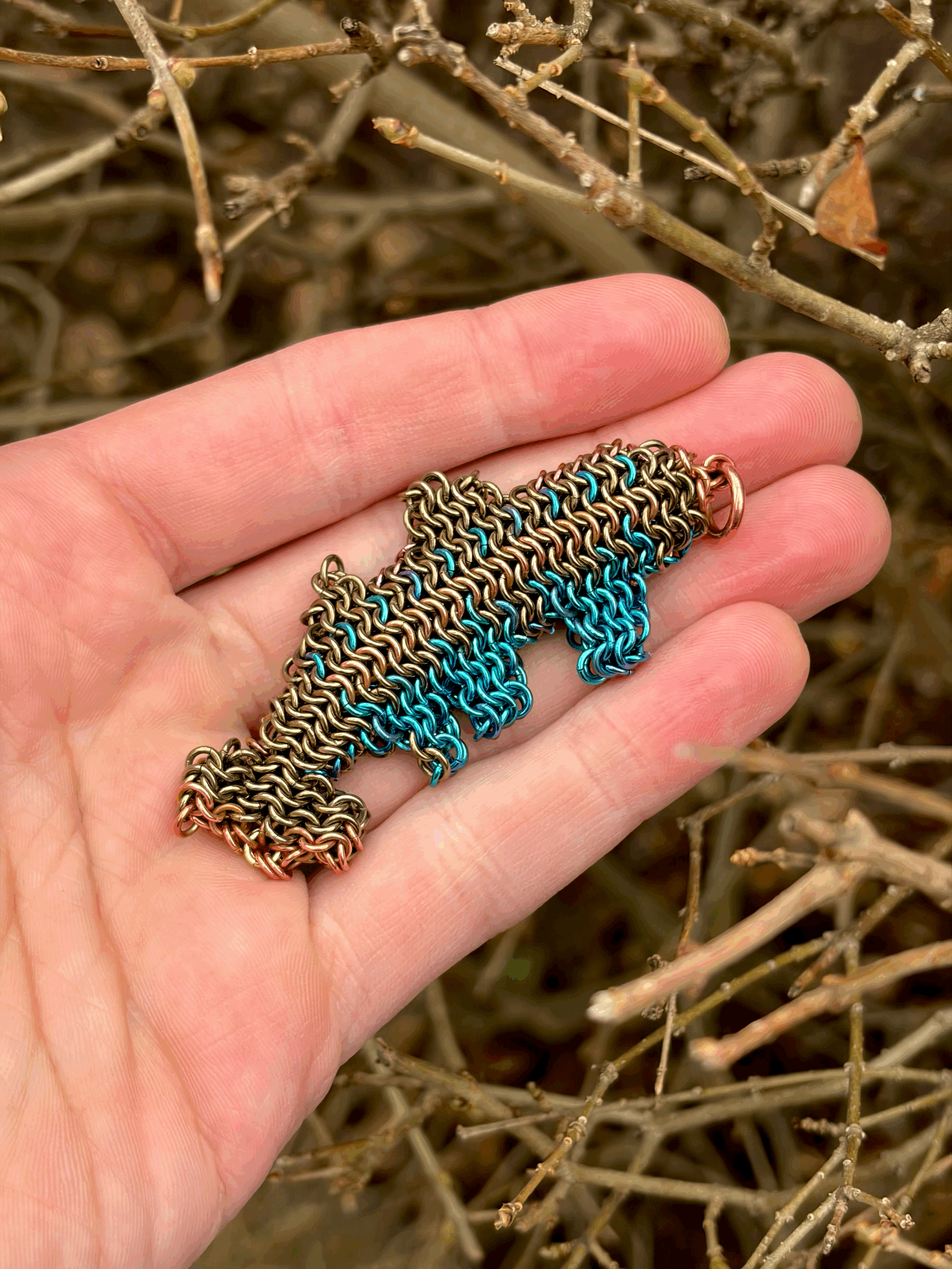 Dream Trout 03 contemporary metal sculpture by Emmit Flynn