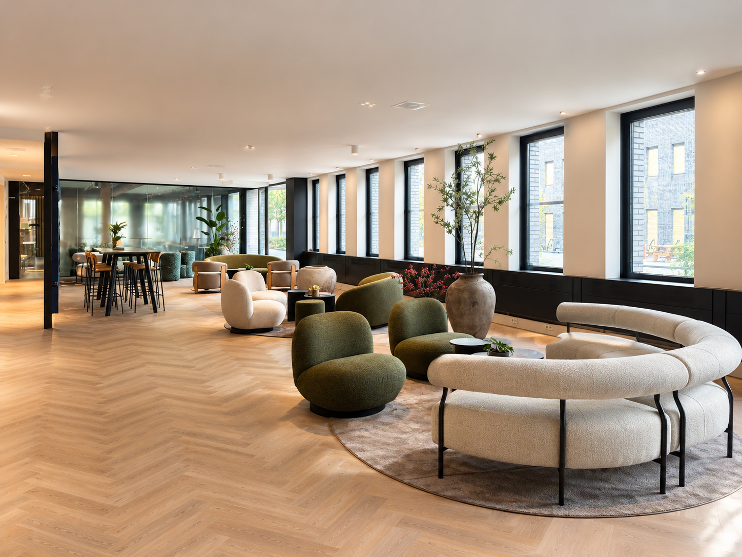 Lounge and hospitality corner
