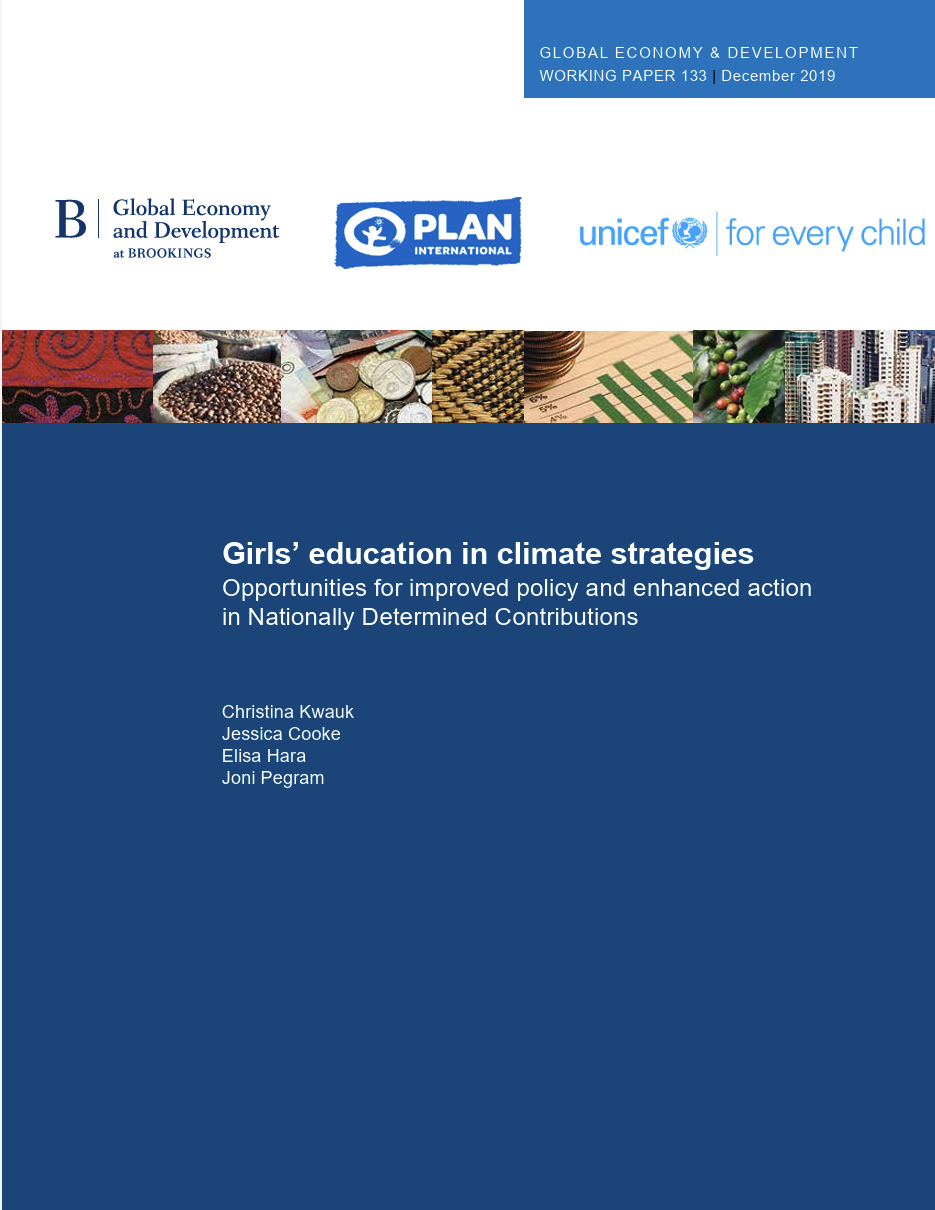13. Girls' ed in climate strategy - Brookings.png