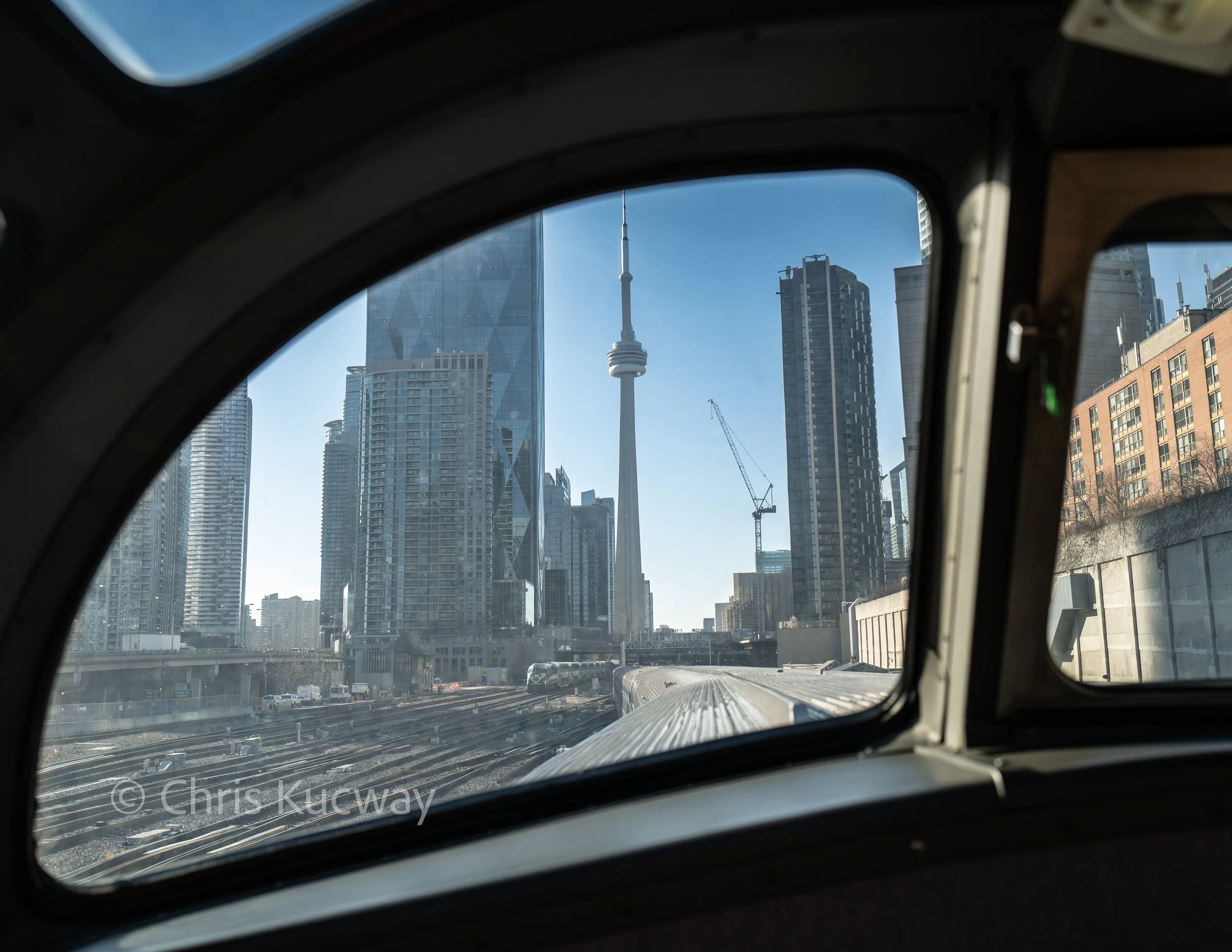Arriving in Toronto
