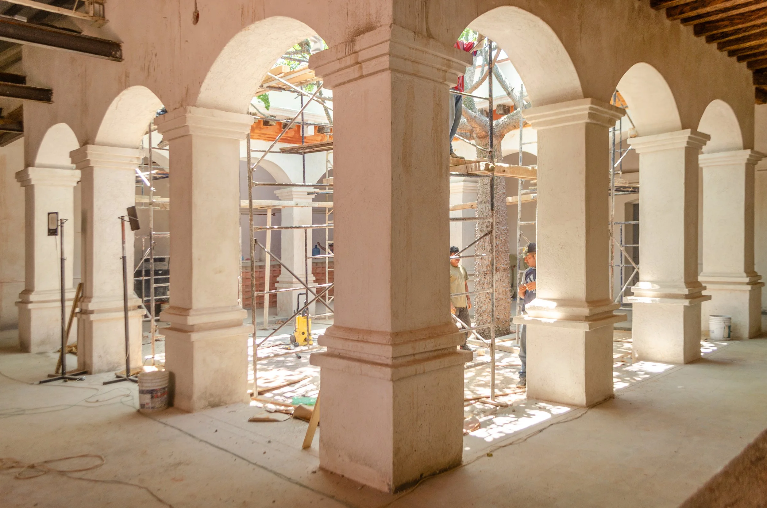 fotografía especializada en registro de obra en Oaxaca