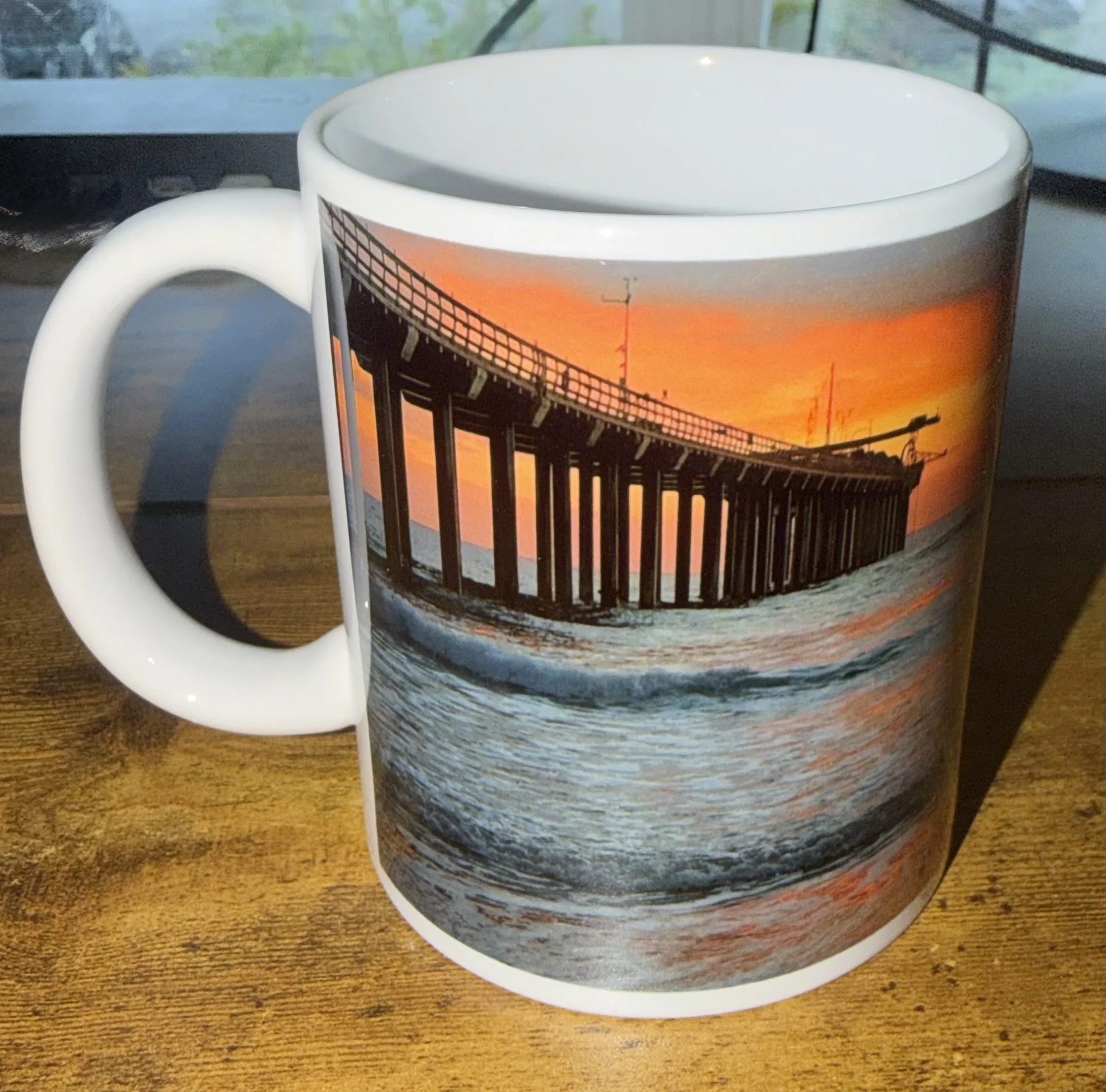 La Jolla Scripps Pier Sunset Mug