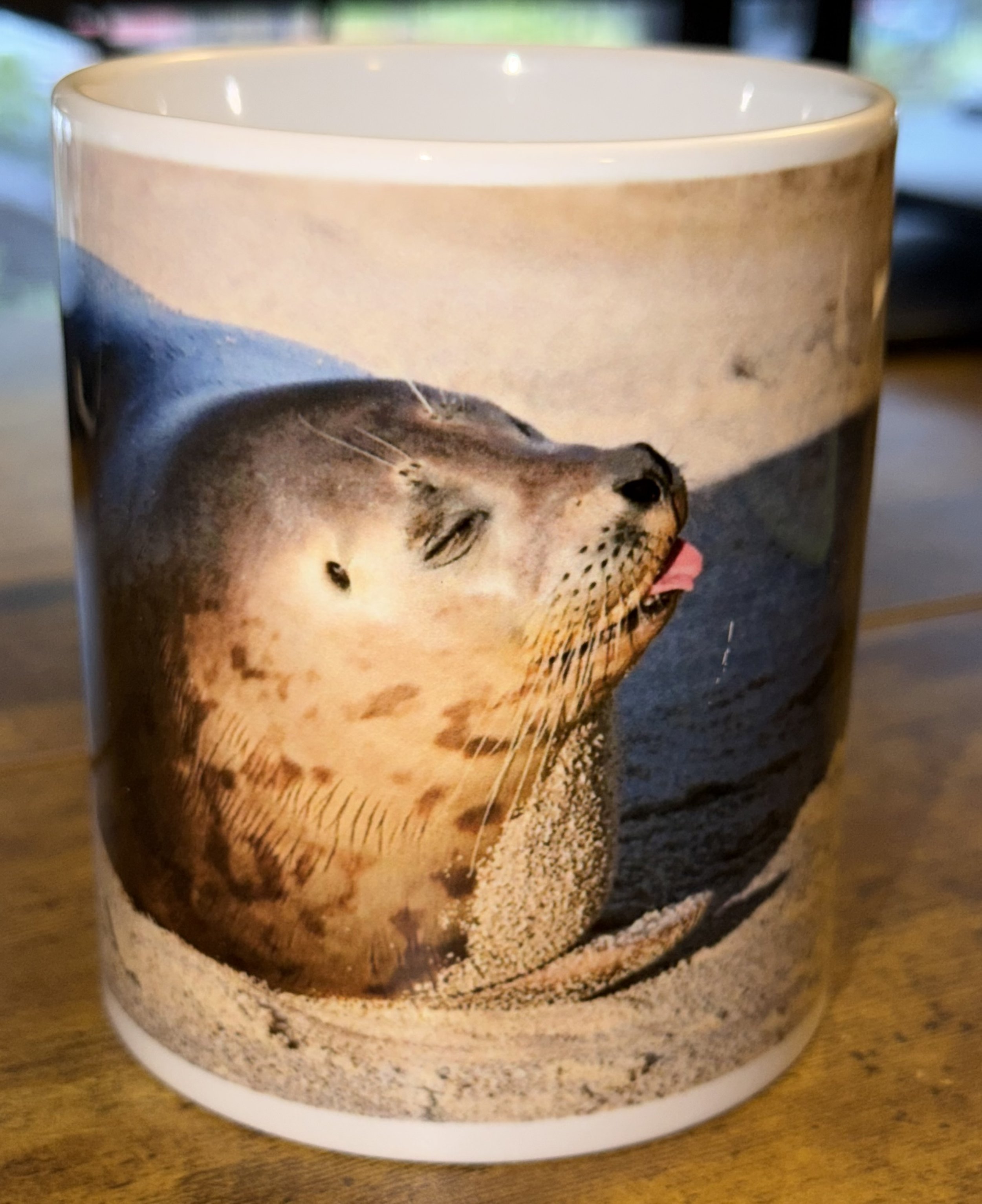 Silly Harbor Seal Mug