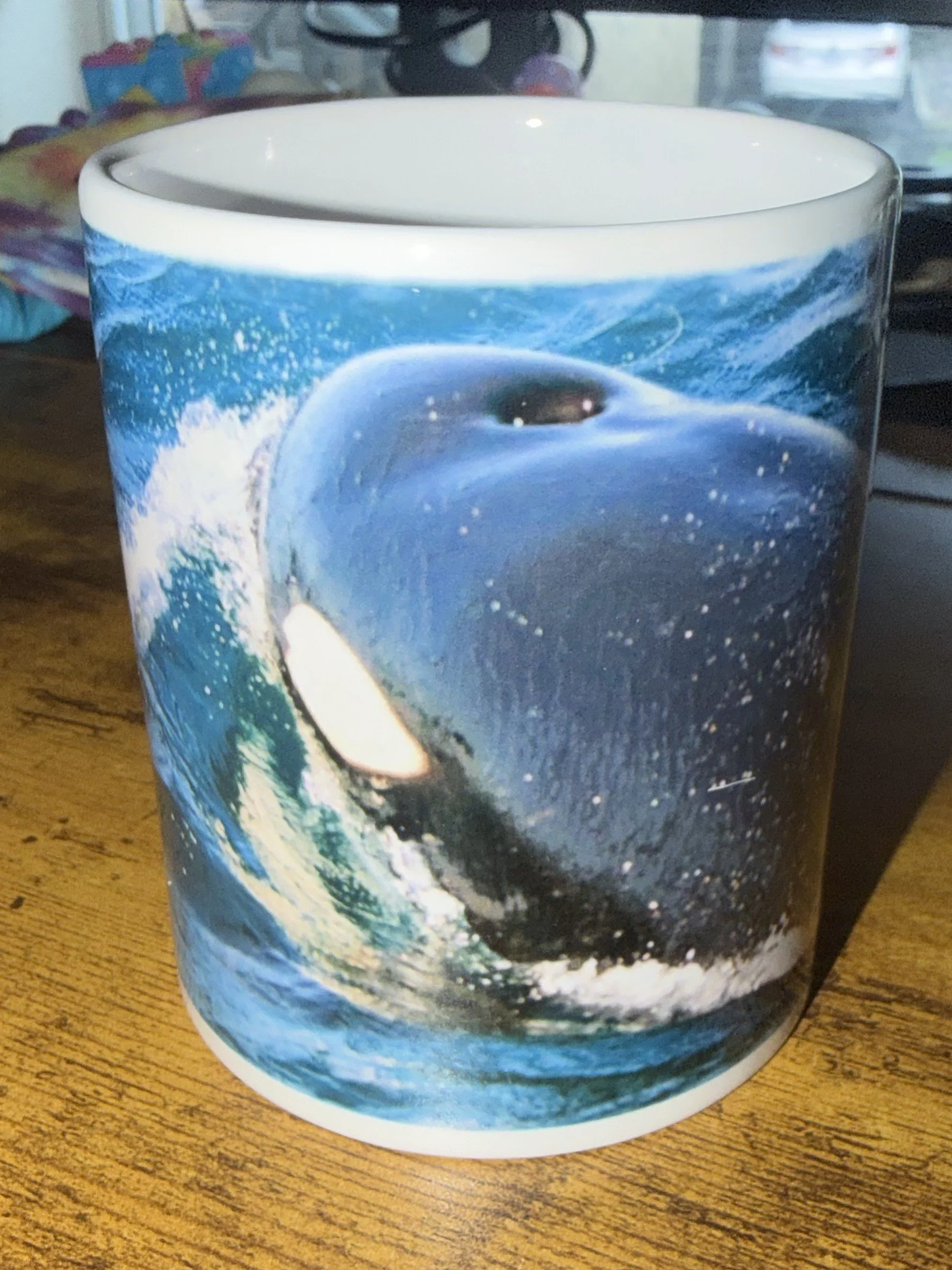 Orca Blues Photo Mug